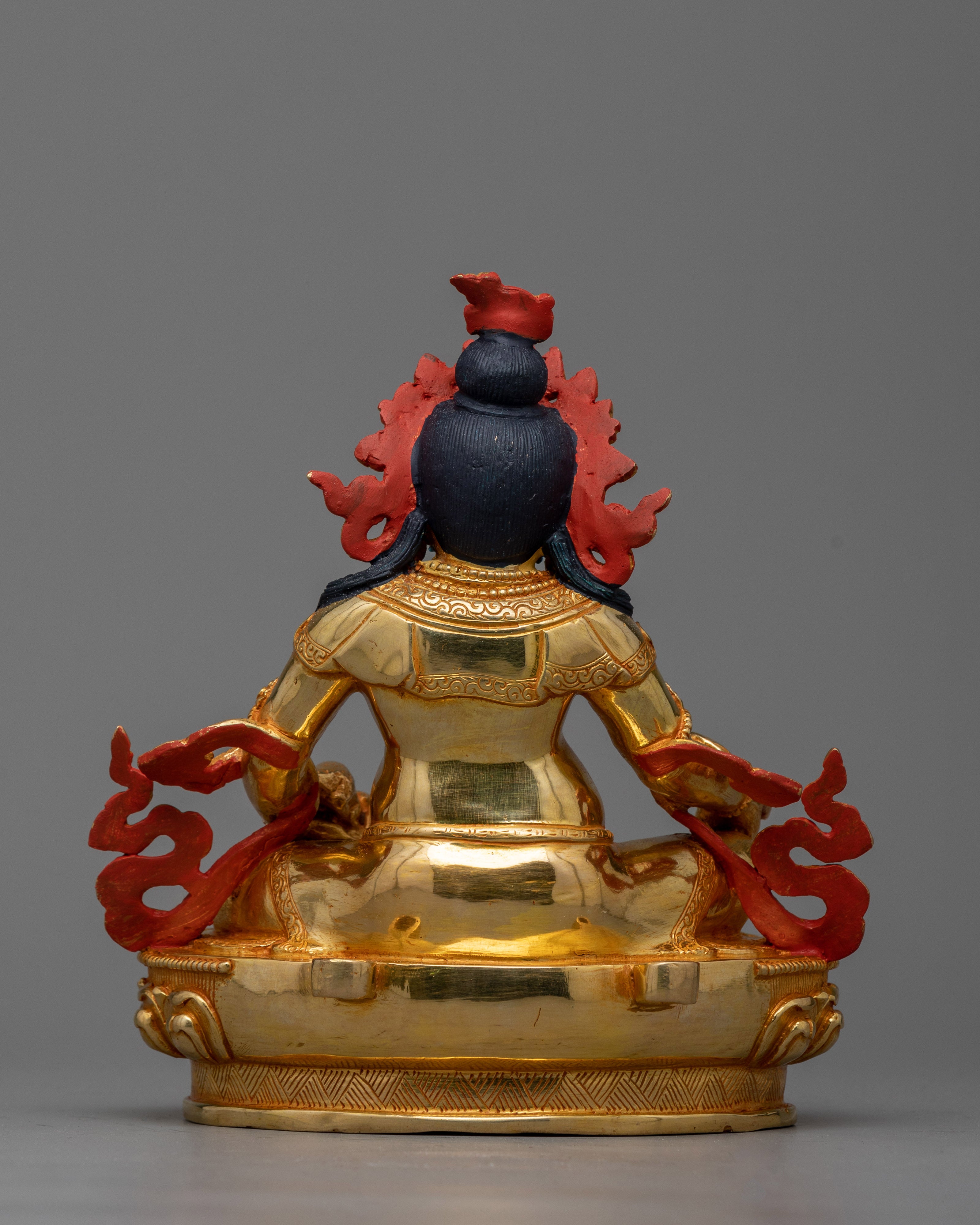 Deity of Wealth Dzambhala Sculpture | Abundance and Prosperity Embodied