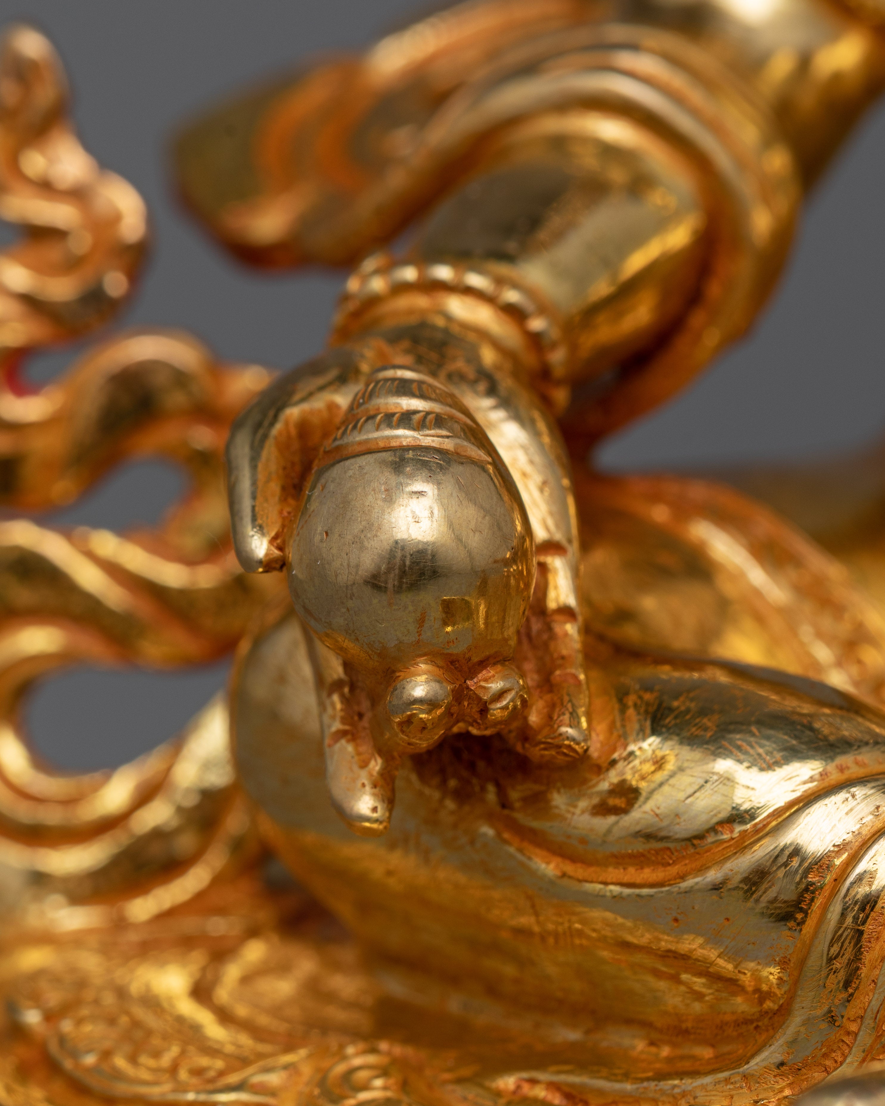 Deity of Wealth Dzambhala Sculpture | Abundance and Prosperity Embodied