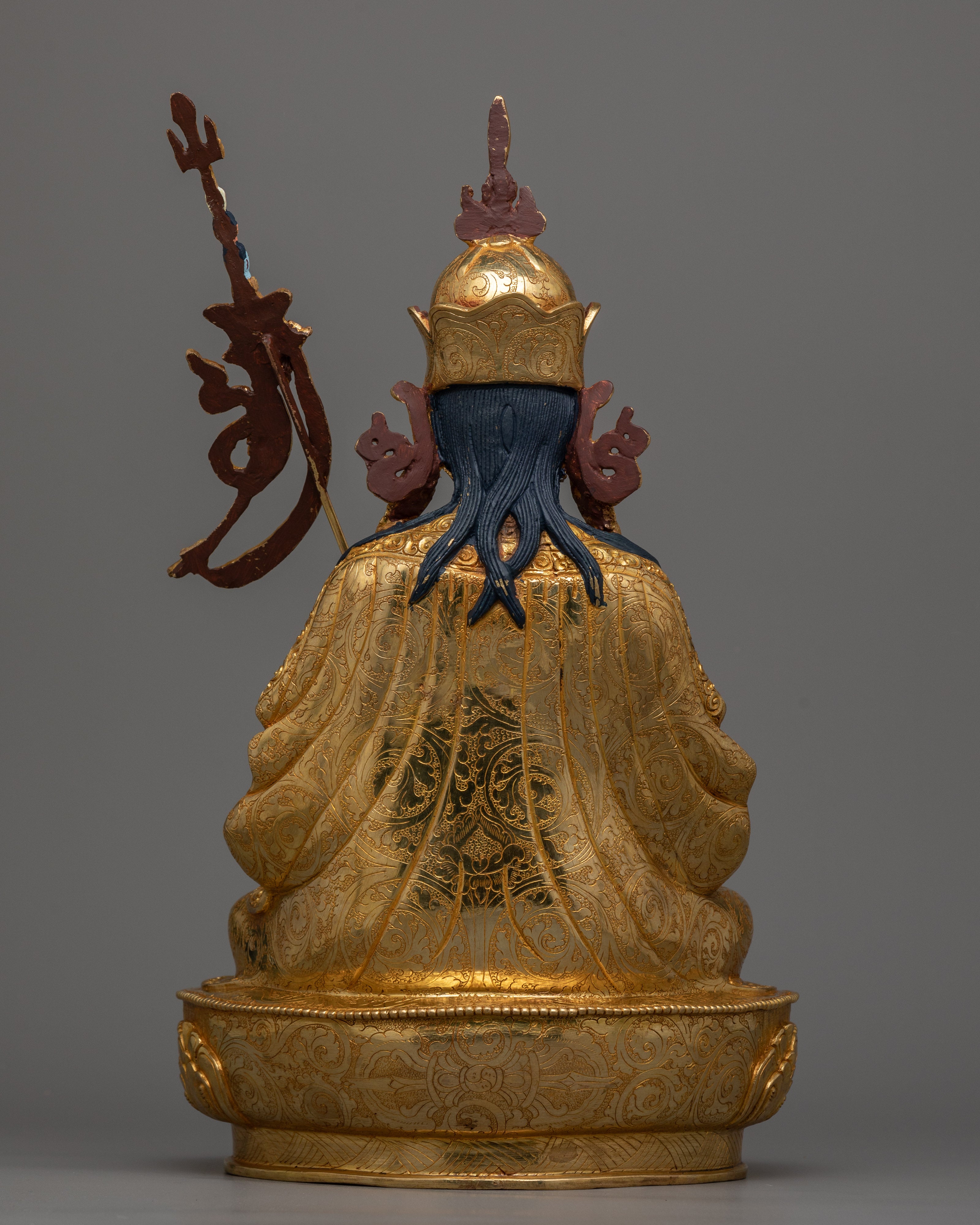 Vajra Guru Rinpoche Sculpture | Beacon of Tantric Wisdom