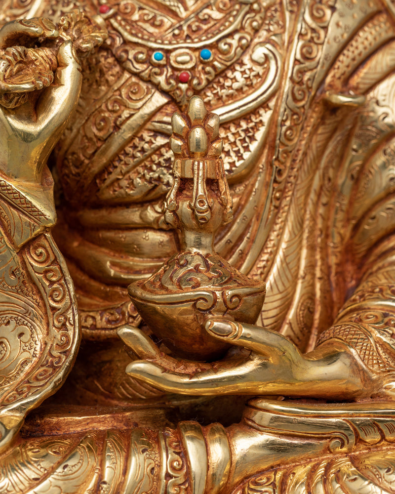 Statue of Guru Padma | Guru Rinpoche Embodying Divine Wisdom and Compassion