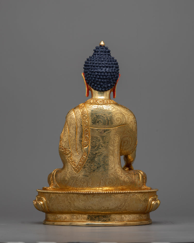 The Awakened Shakyamuni buddha | Symbol of Enlightenment and Spiritual Evolution