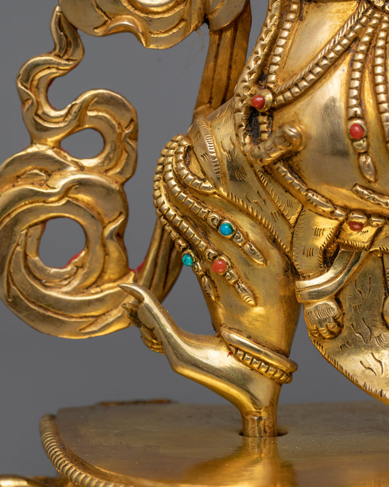 Heruka Vajrapani Statue | Manifestation of Fearlessness and Spiritual Power