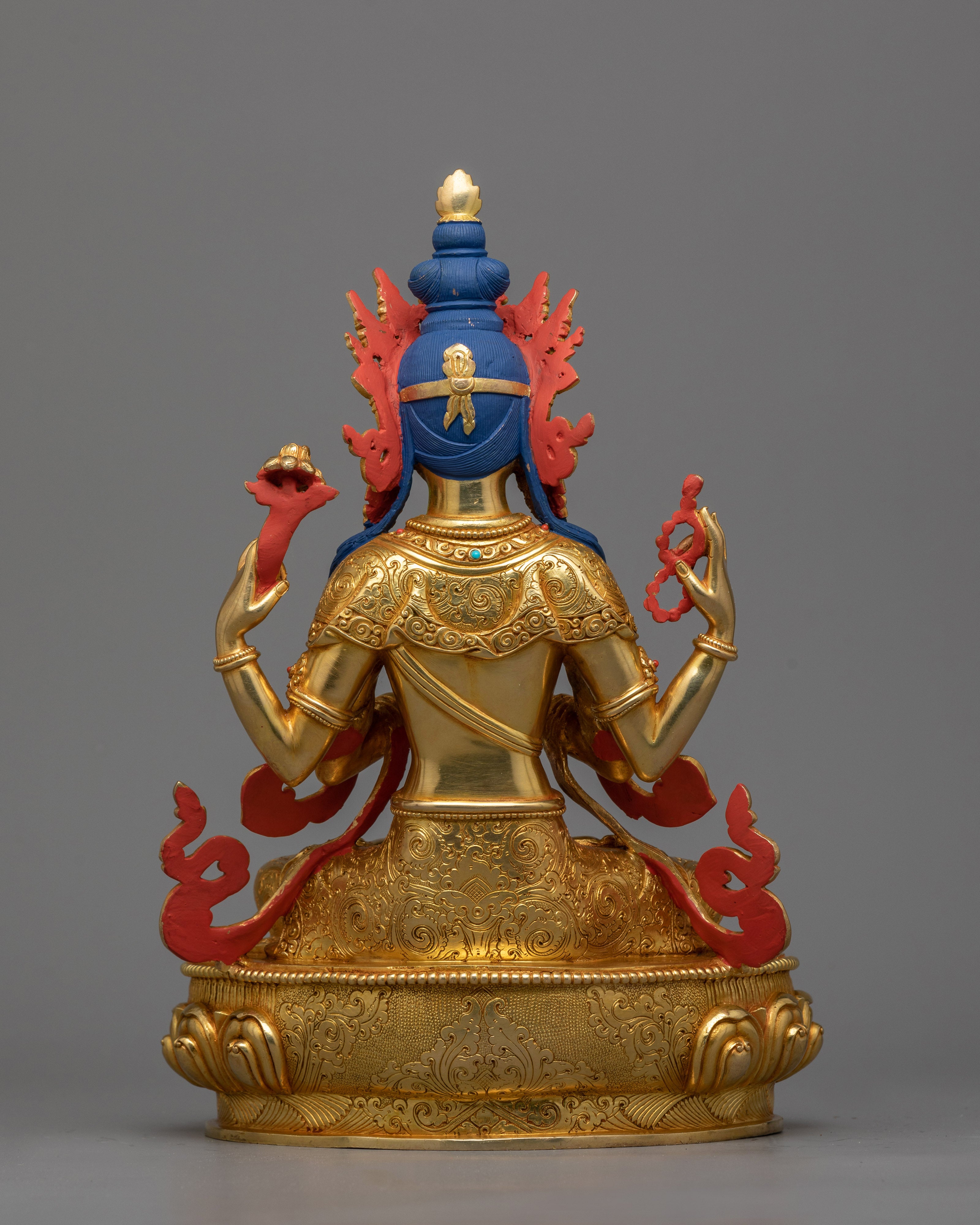 Chenrezig, The Compassion Deity Sculpture | Embodiment of Infinite Compassion