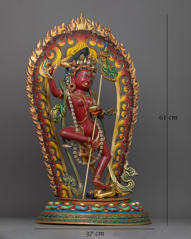 Heruka Dorje Phagmo Statue | Embodiment of Divine Power and Insight