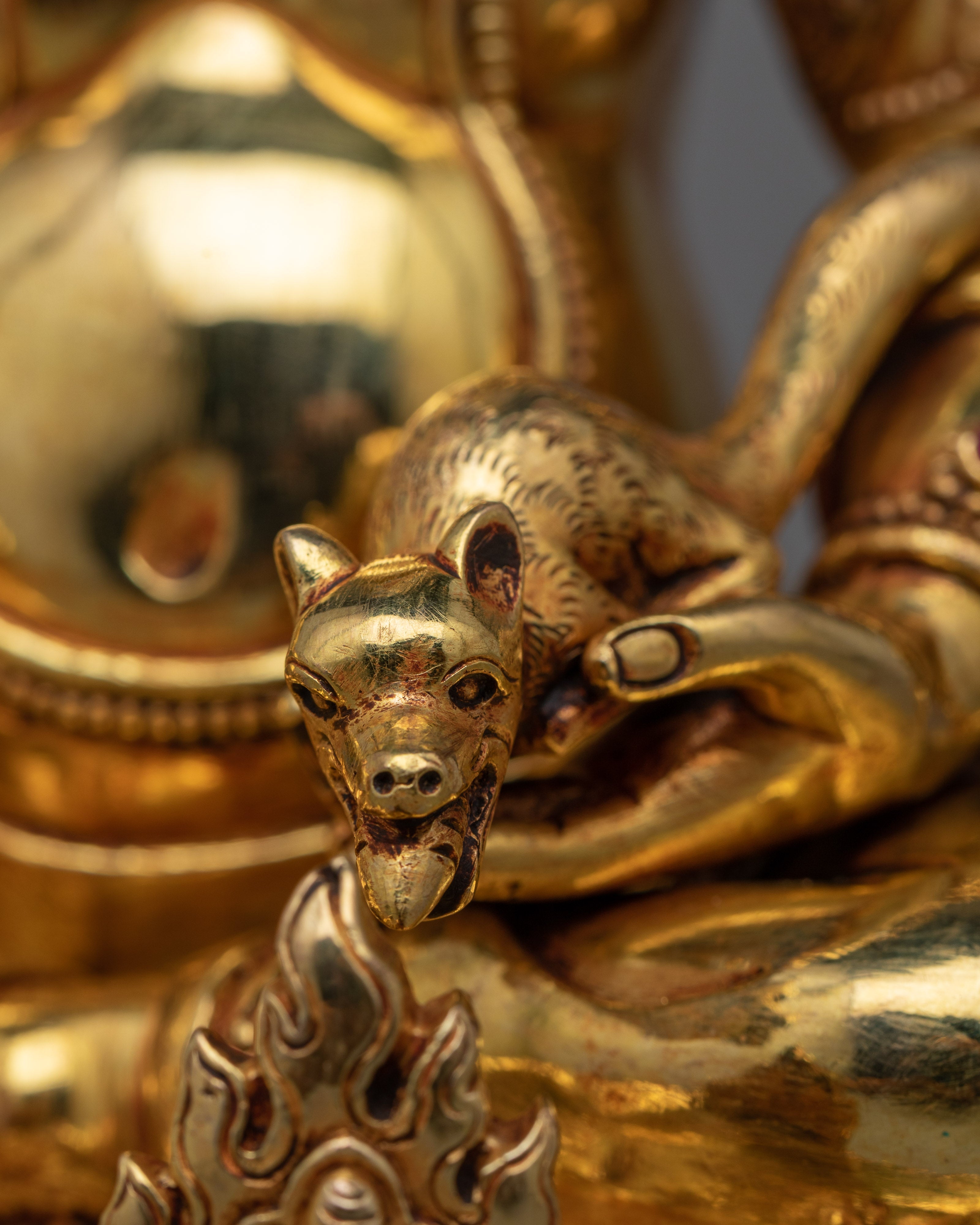 Dzambhala Fortune Deity Statue | Symbol of Wealth and Prosperity