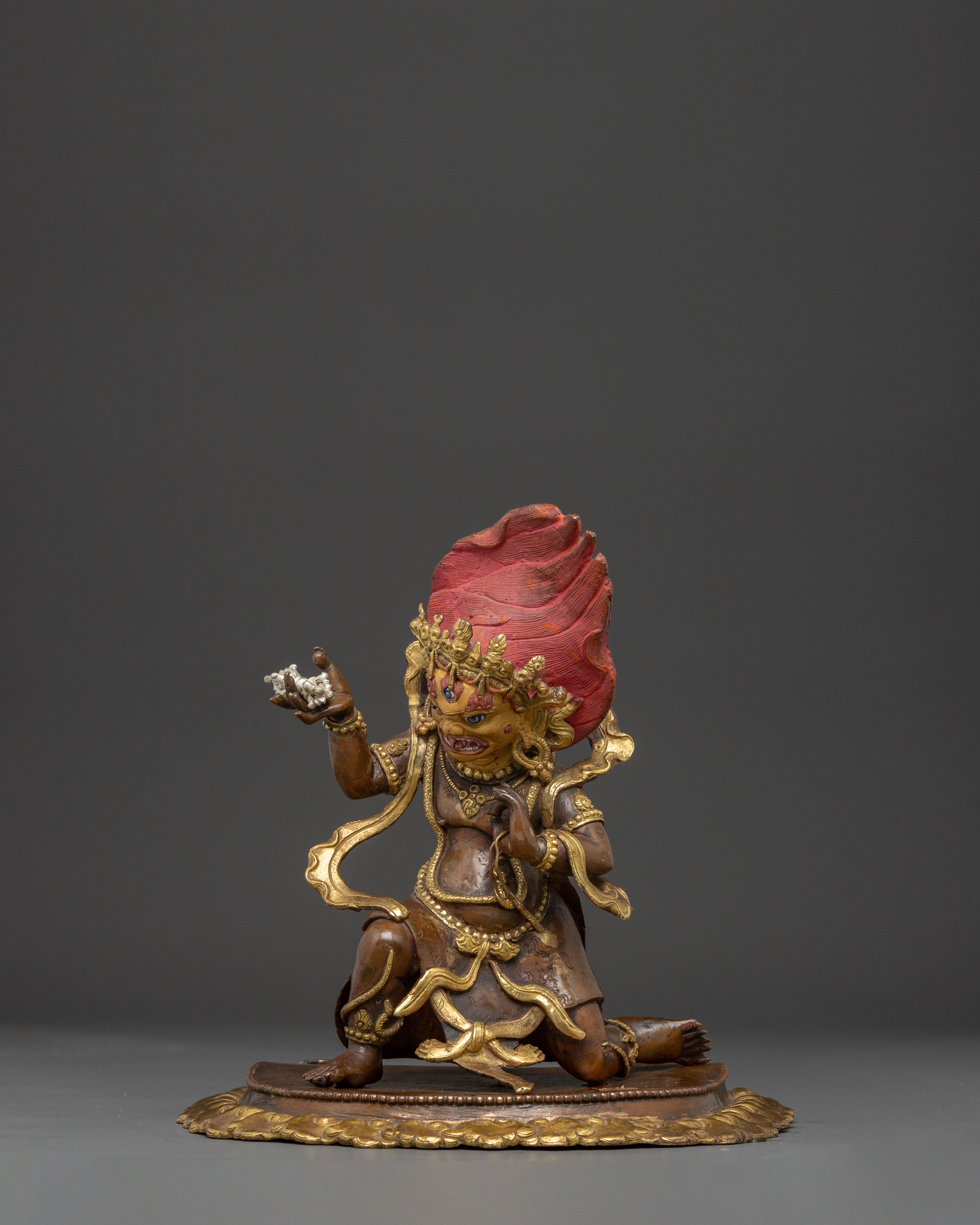 Handmade Statue of Achala | Guardian of the Dharma