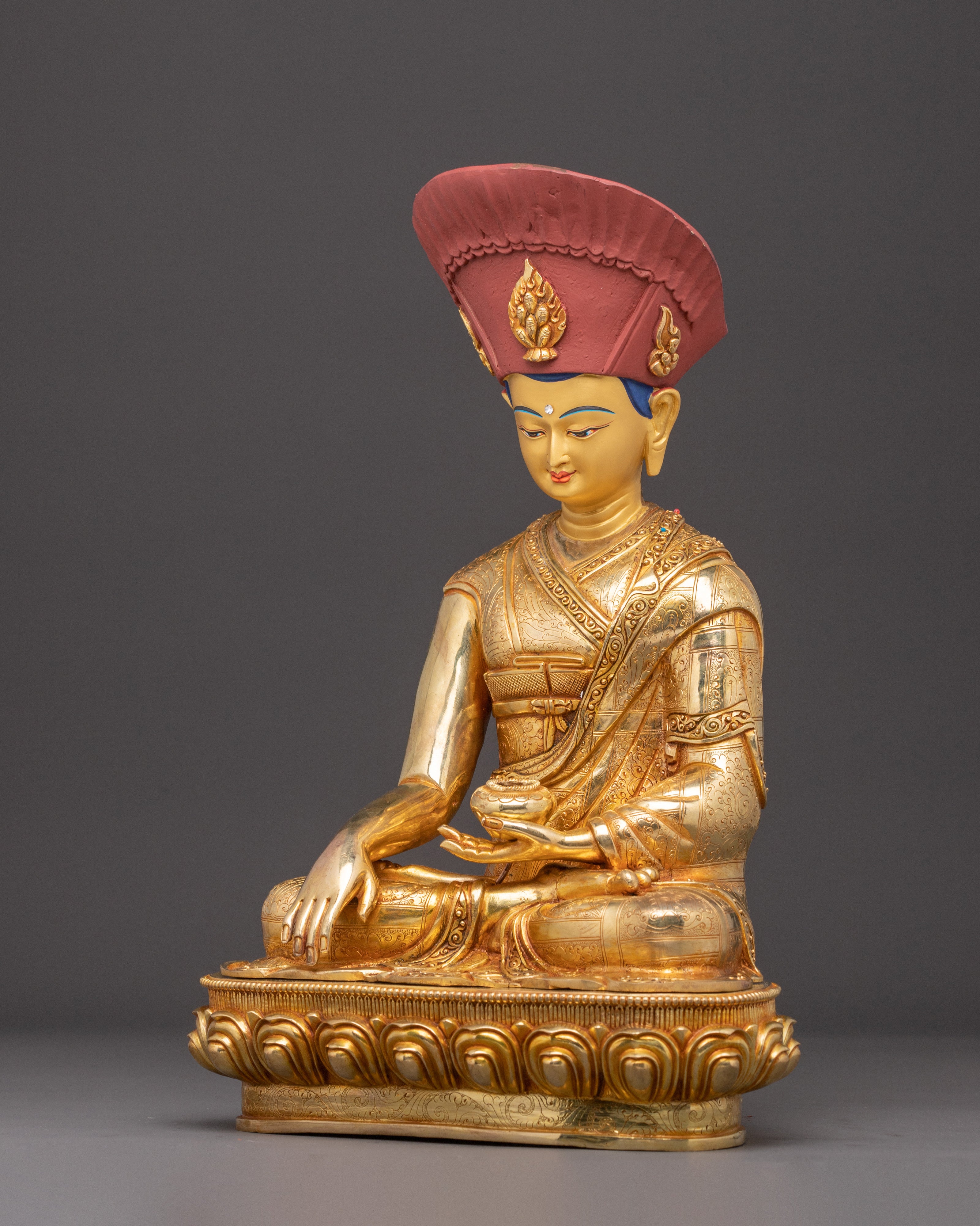 Jigten Sumgon Statue: Revered Buddhist Master