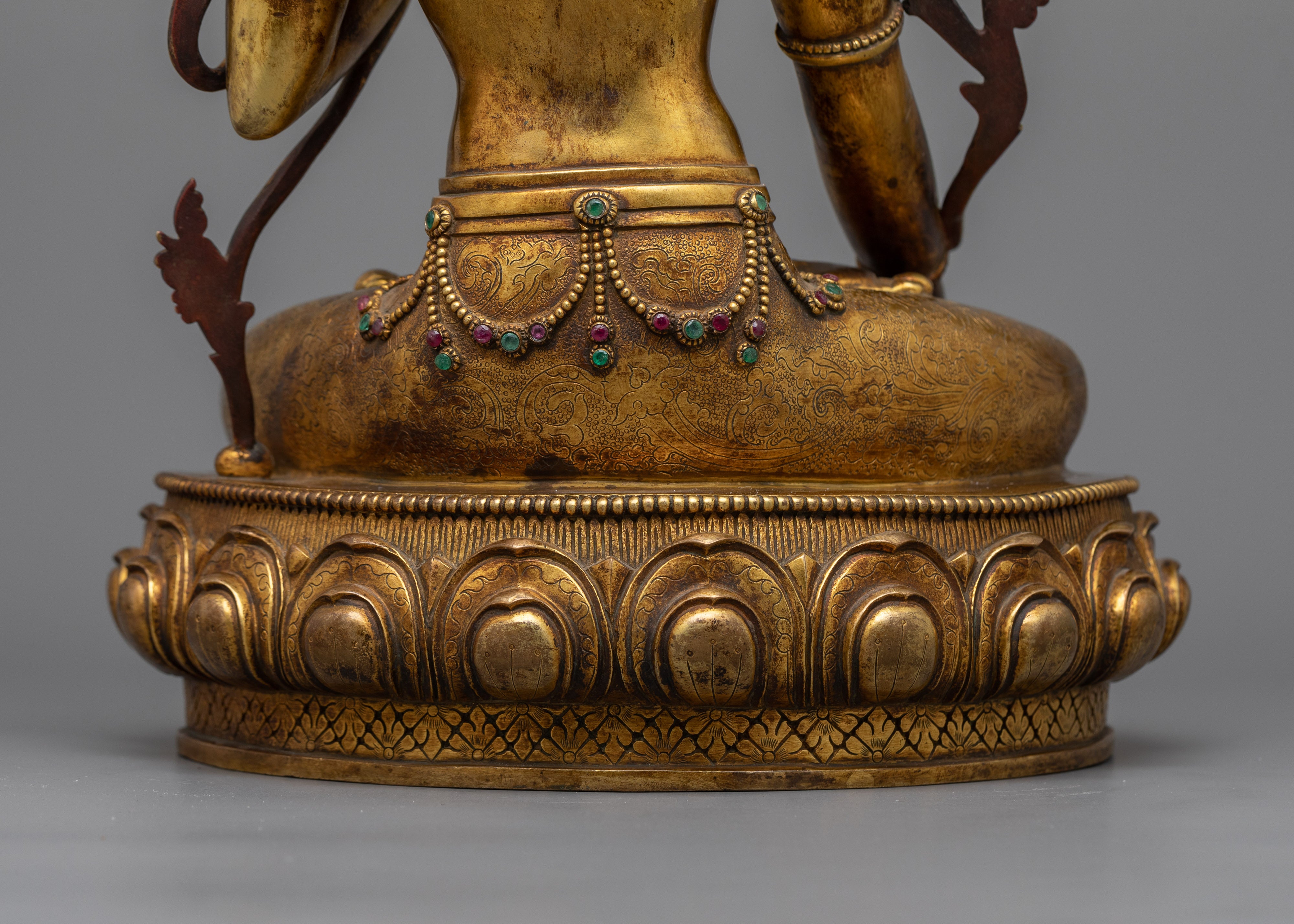 Goddess White Tara Statue | Gateway to Serenity and Healing