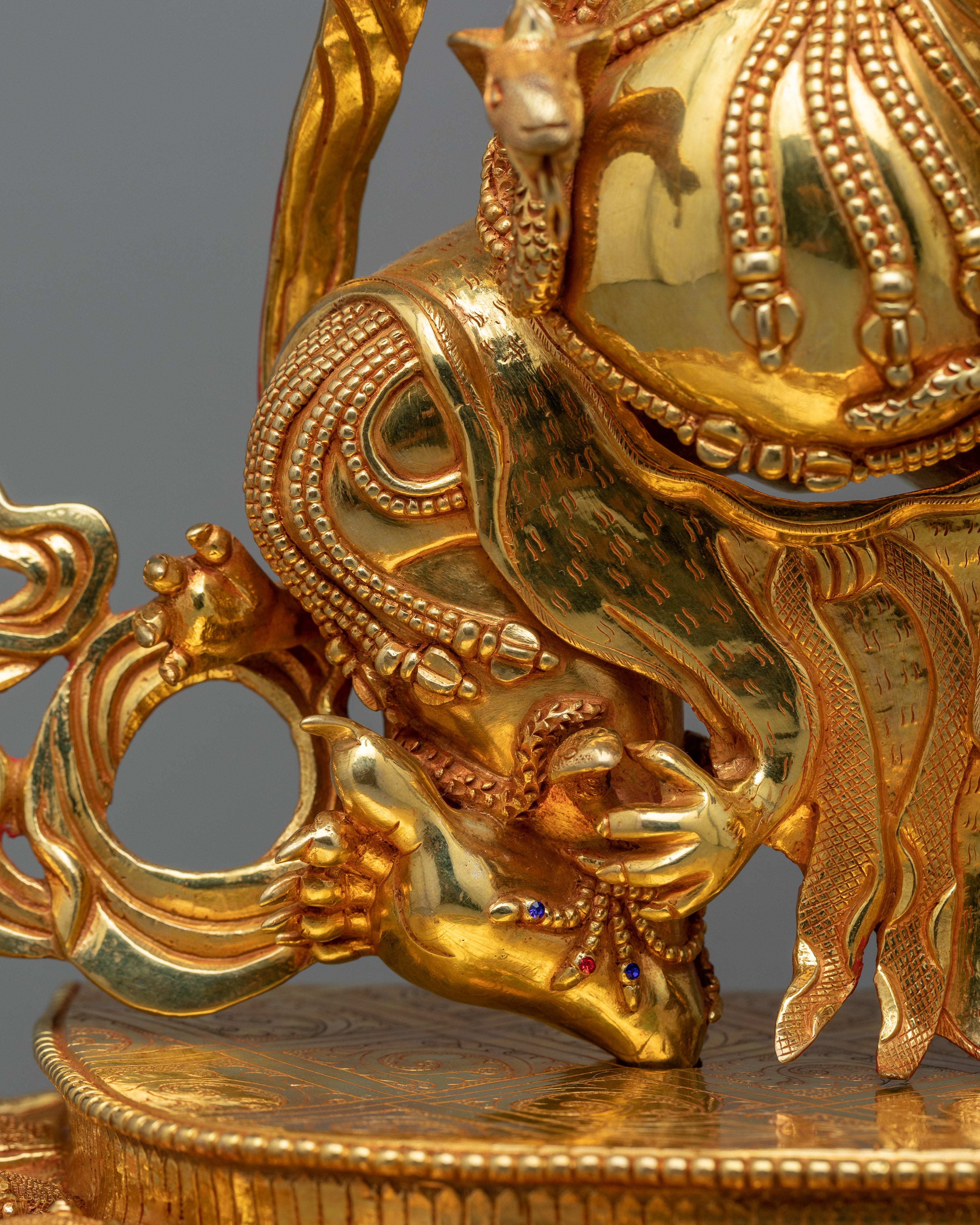 Divine Chana Dorji Buddha Statue | Vajrapani Unleash Divine Majesty