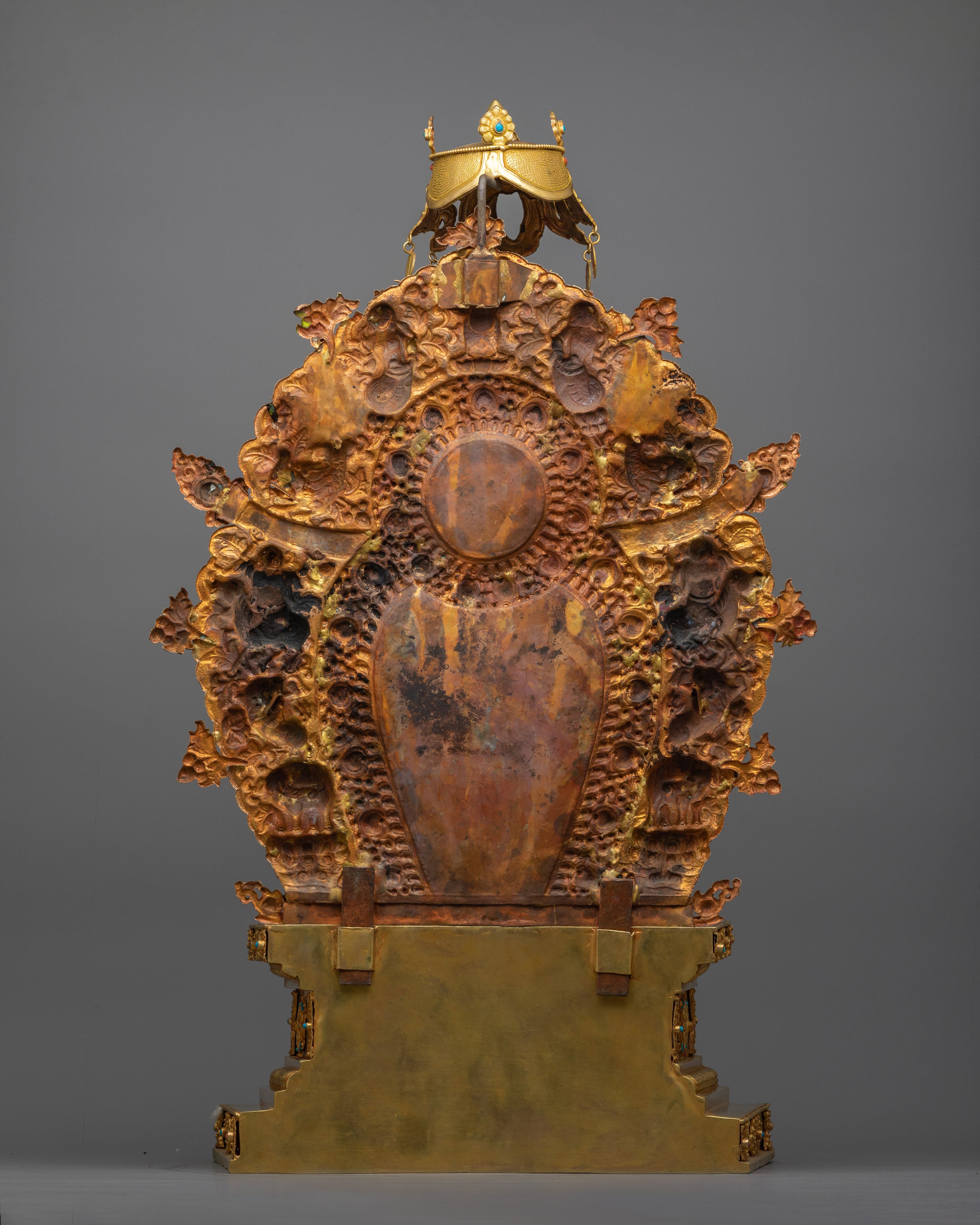 Gyalpo Rinpoche Statue | Enshrined in Opulent Majesty and Spiritual Grace