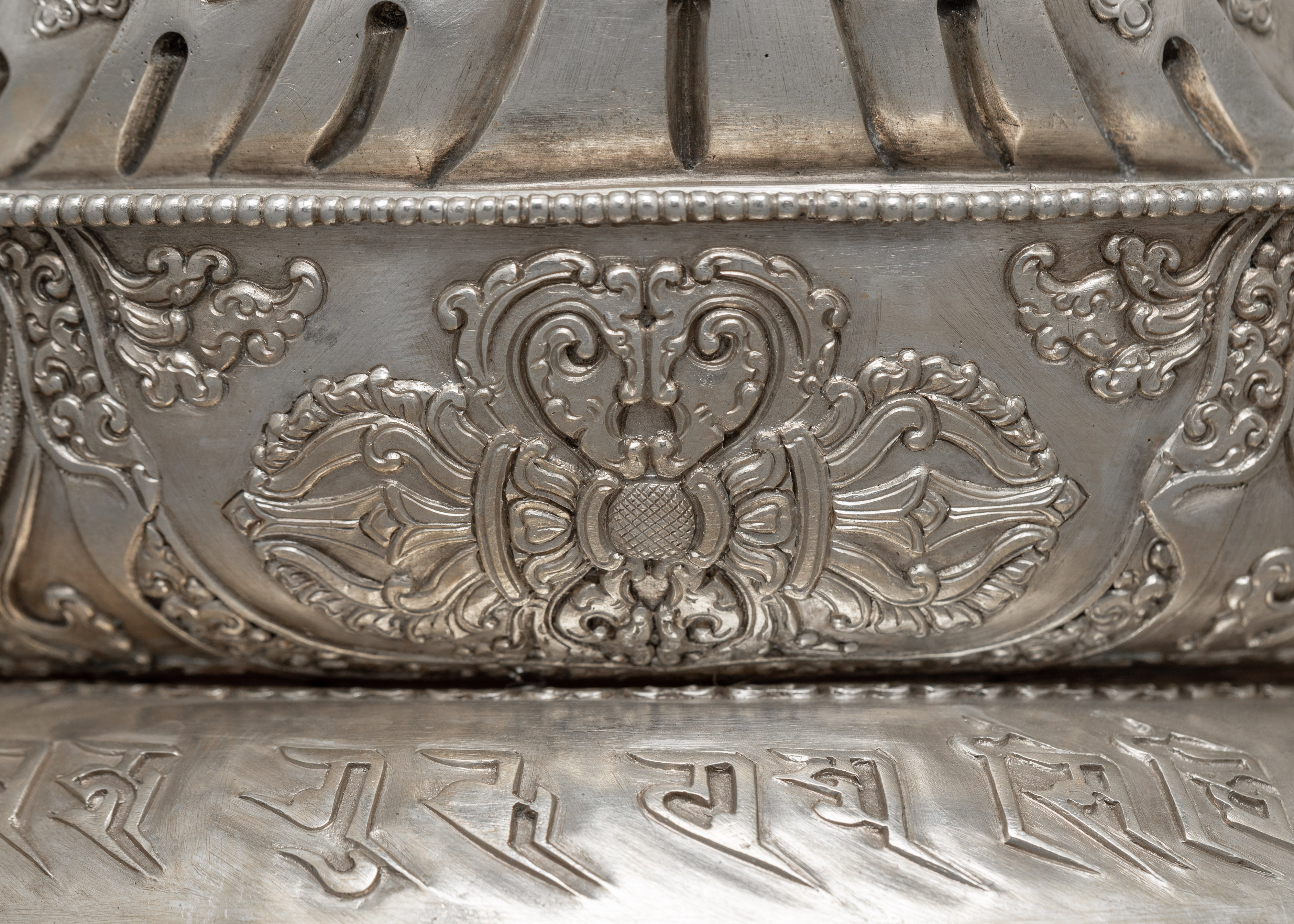 Guru Rinpoche Silver Statue | Mastery of Spiritual Enlightenment