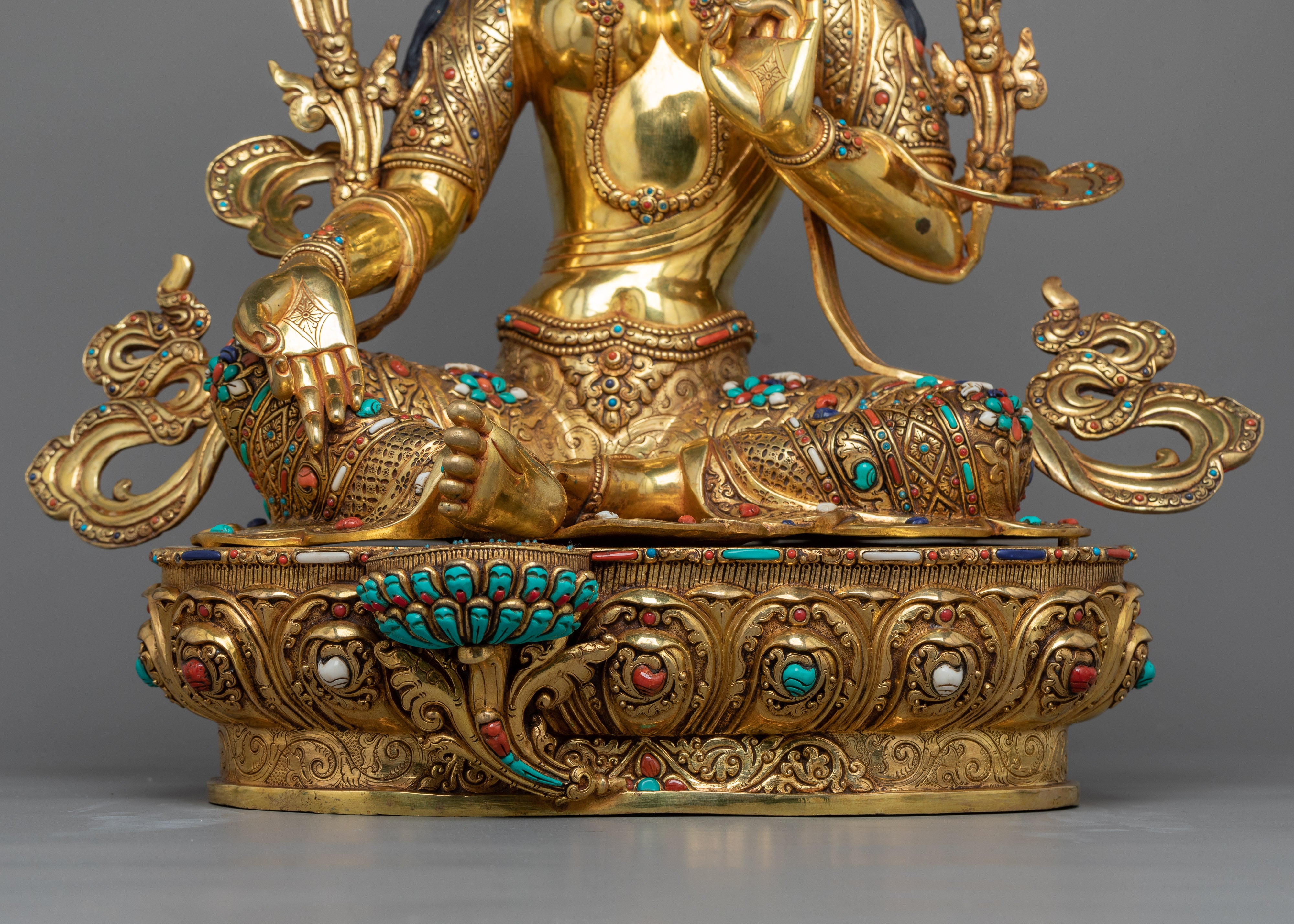 The Presence of Buddhist Syamatara Statue | Radiating Divine Compassion and Protection