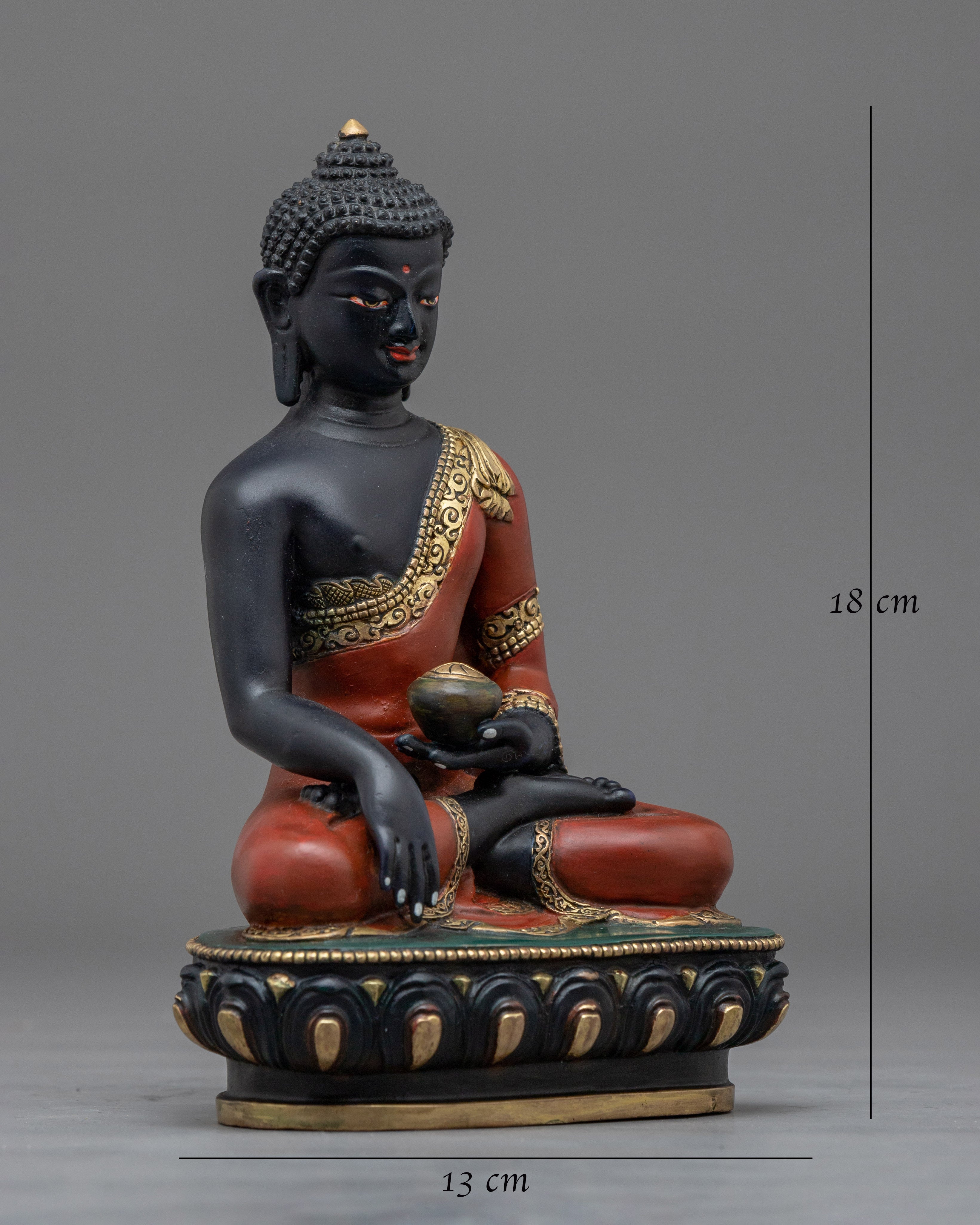 The Sapphire Shakyamuni Buddha Statue | A Beacon of Serenity and Enlightenment