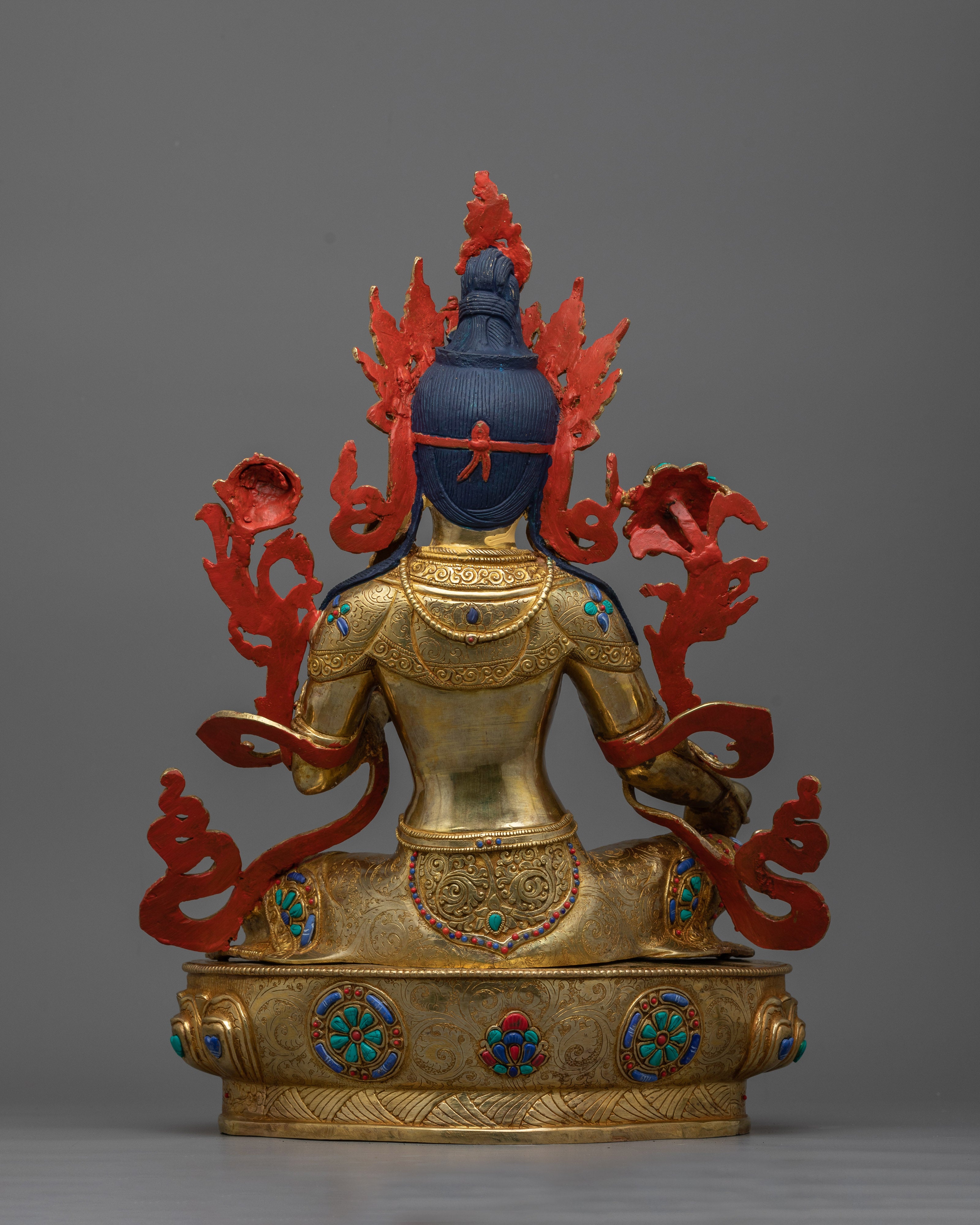 Goddess of Liberation Green Tara Statue | Embrace Compassion and Spiritual Freedom