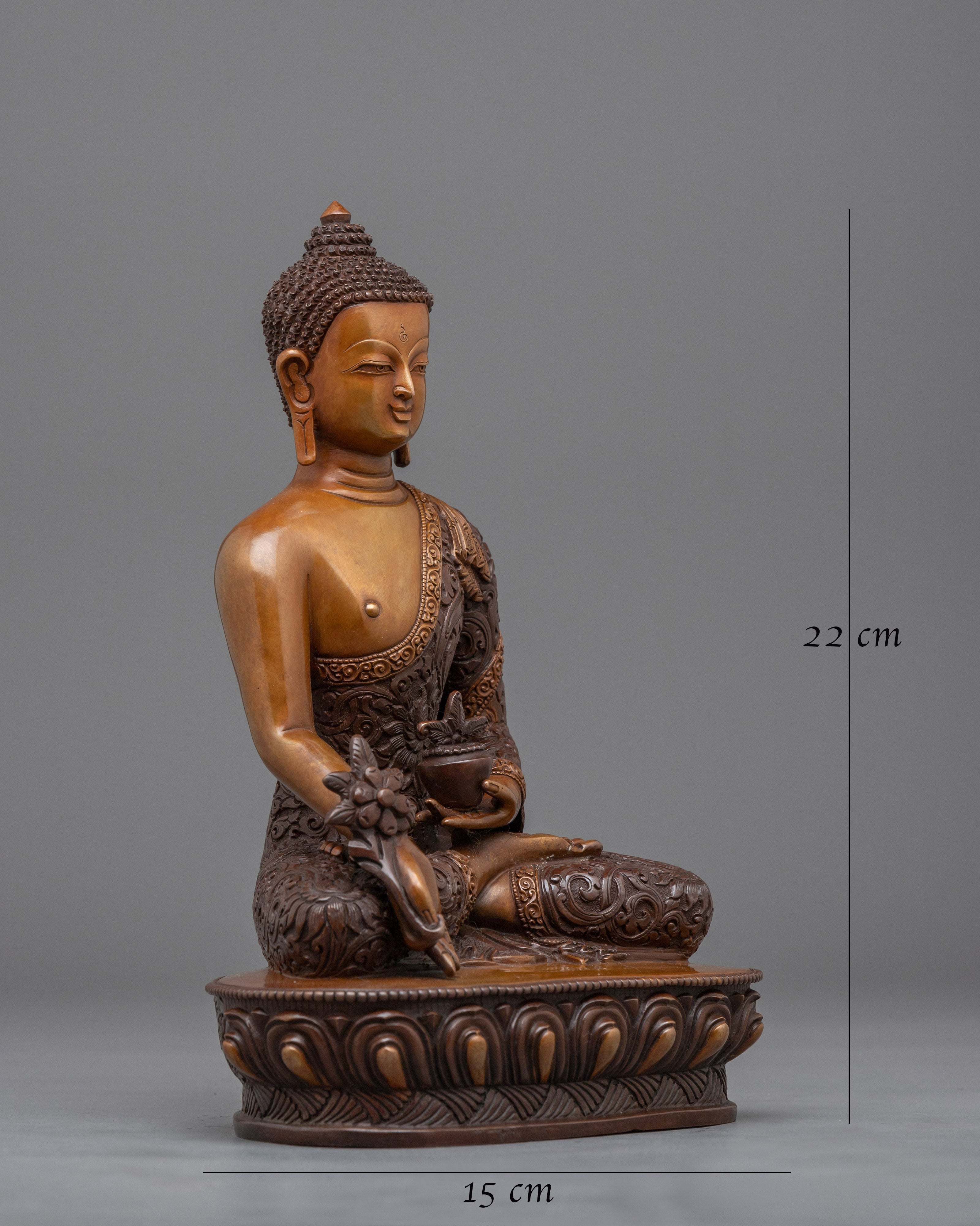 The Medicine Buddhah Statue | Embrace Spiritual Wellness