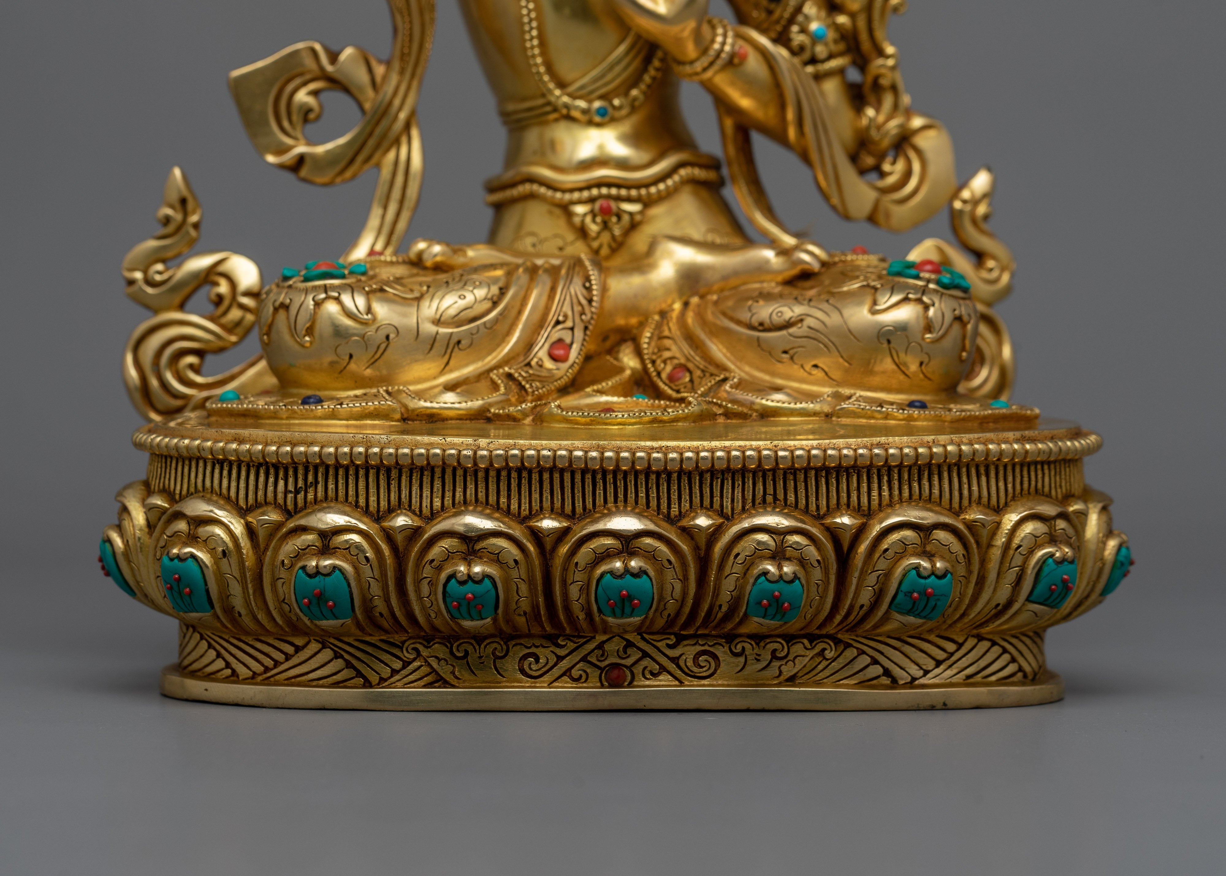 Manjushri Figurine Sculpture | Discover Enlightenment and Inner Knowledge