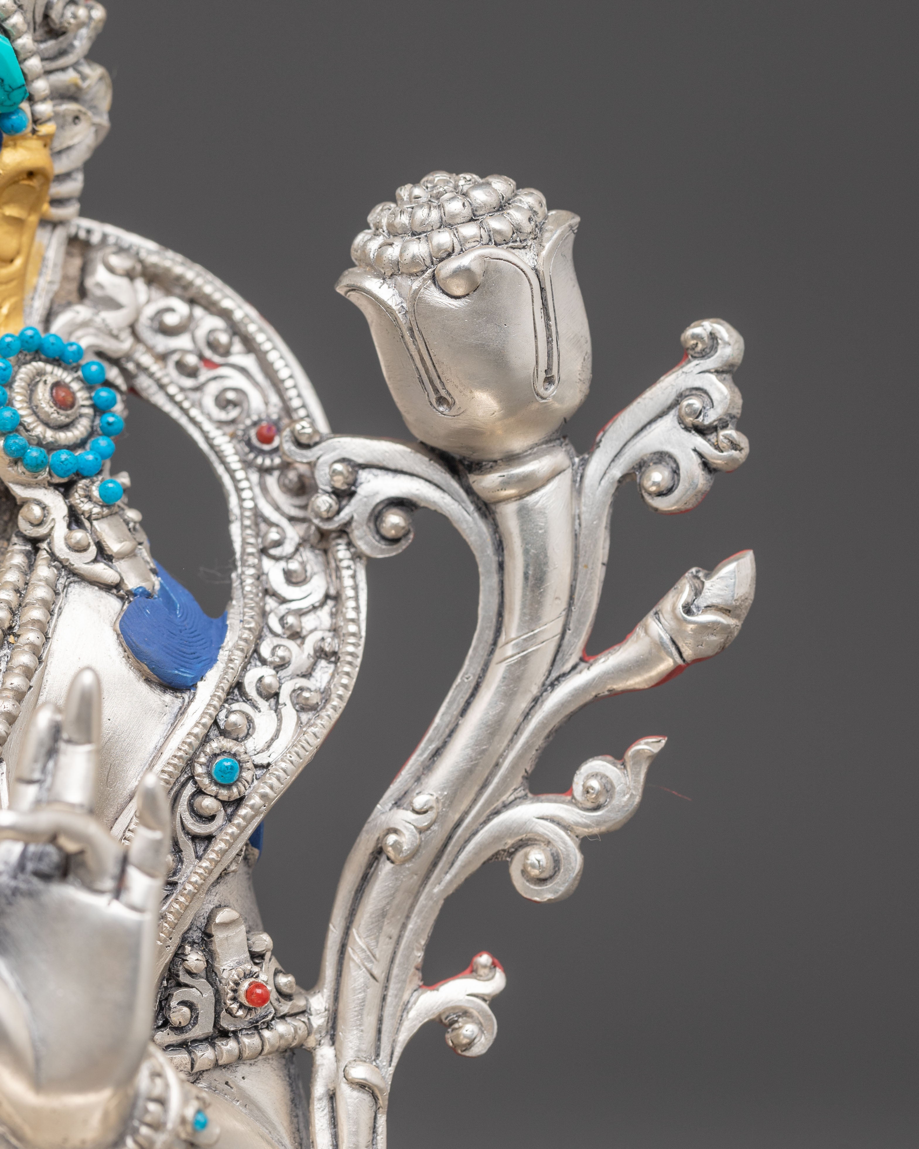 Green Tara Figurine: Symbol of Compassion | Goddess of Protection