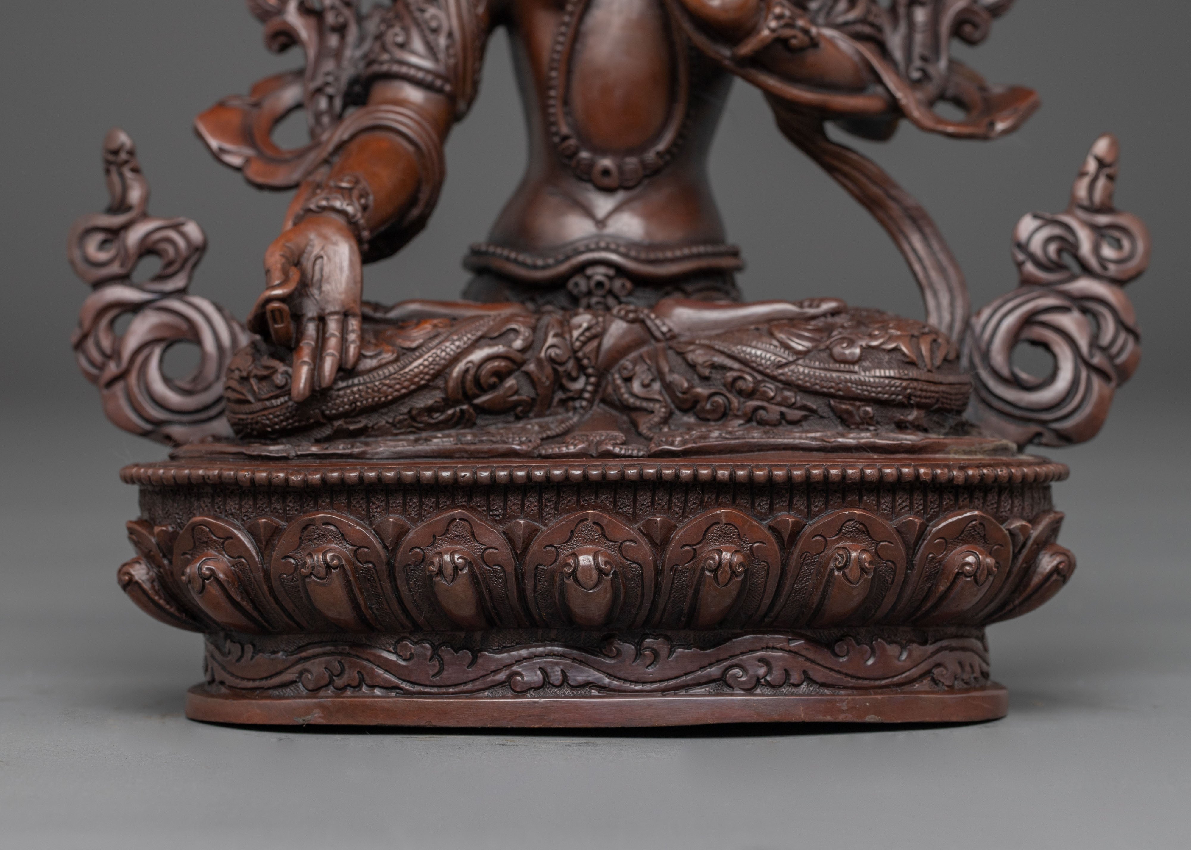 Oxidized Statue of Sita Tara | Feminine Buddha