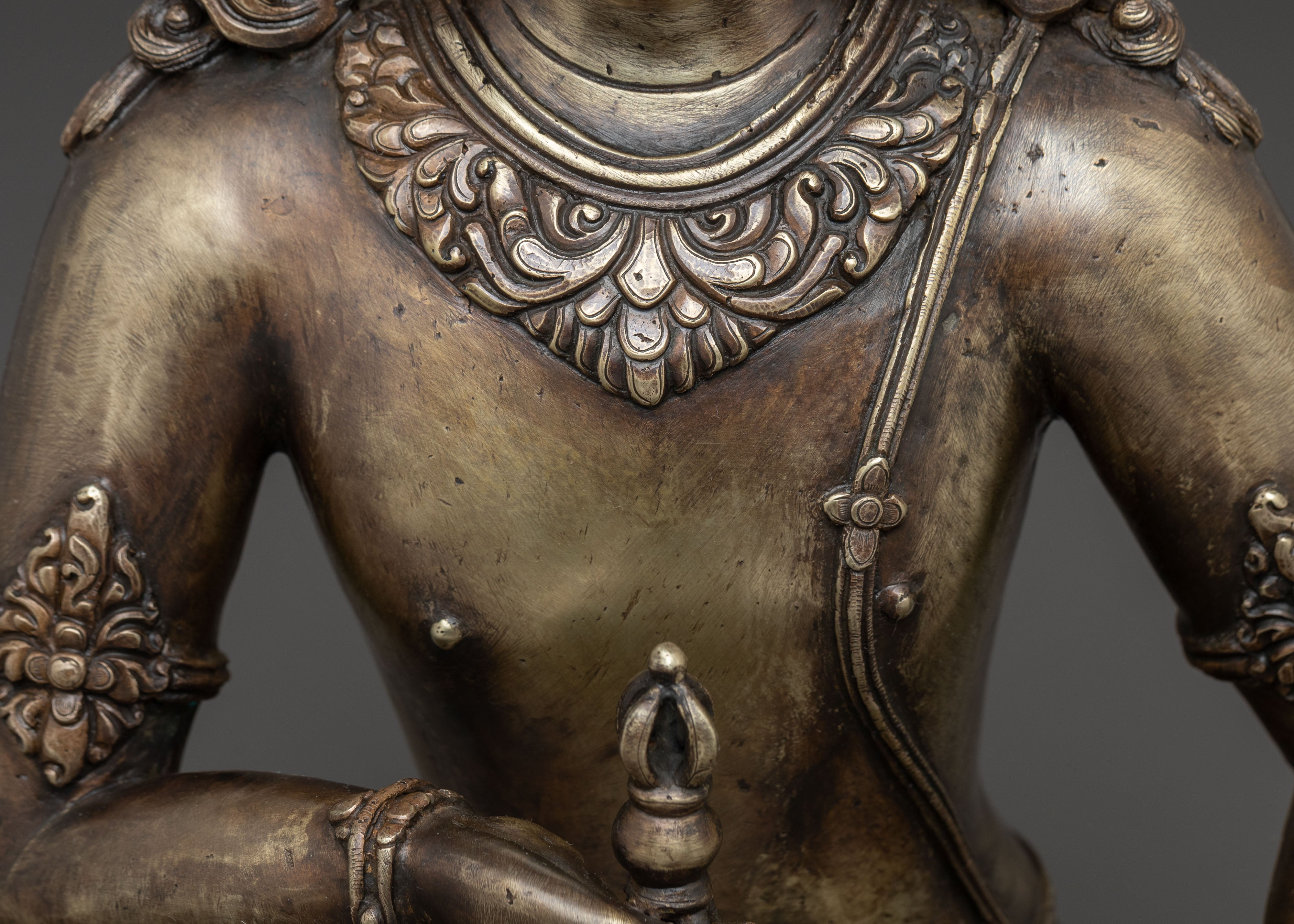 Handcrafted Vajrasattva Statue for Meditation