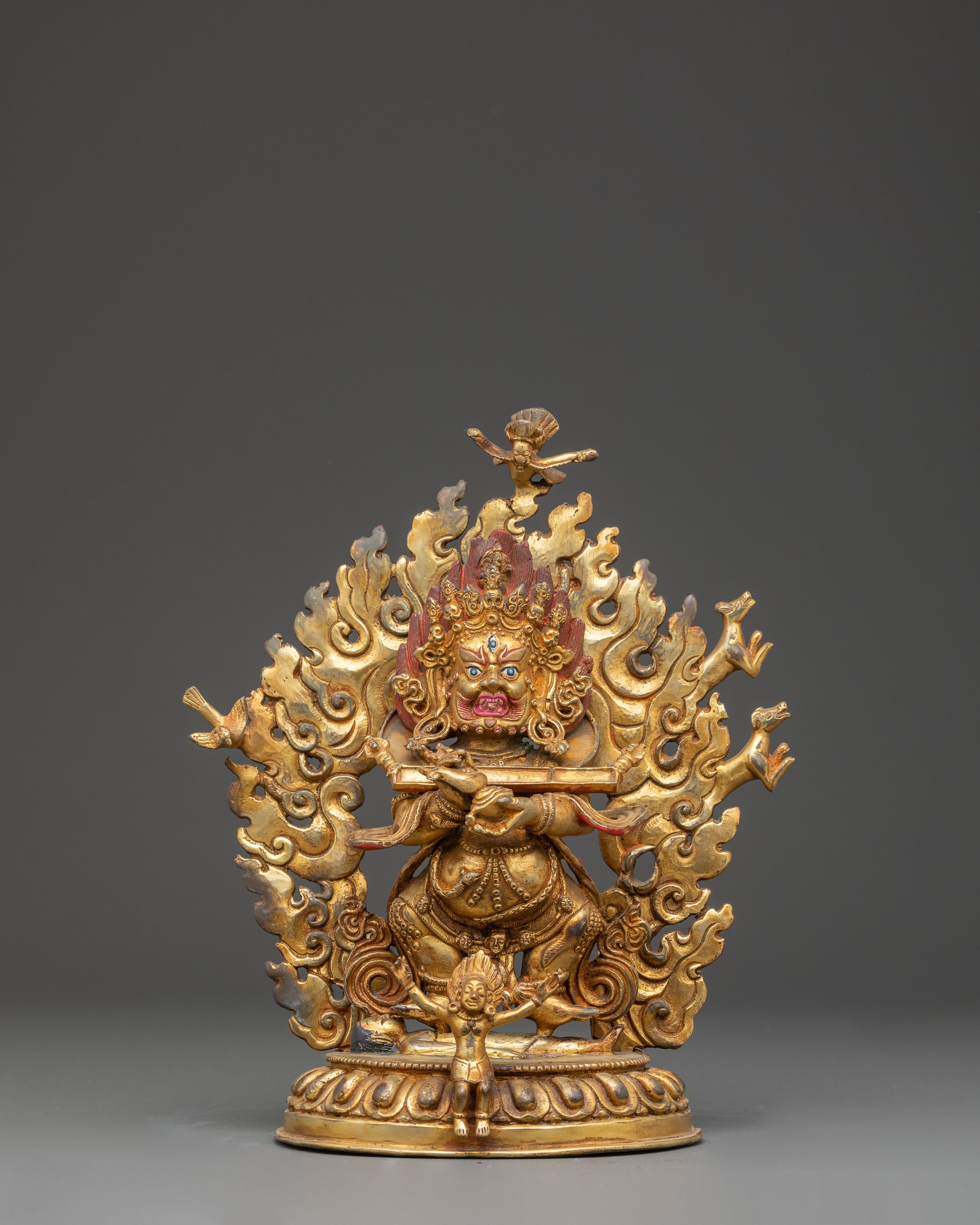 Golden Sakya Mahakala Artwork