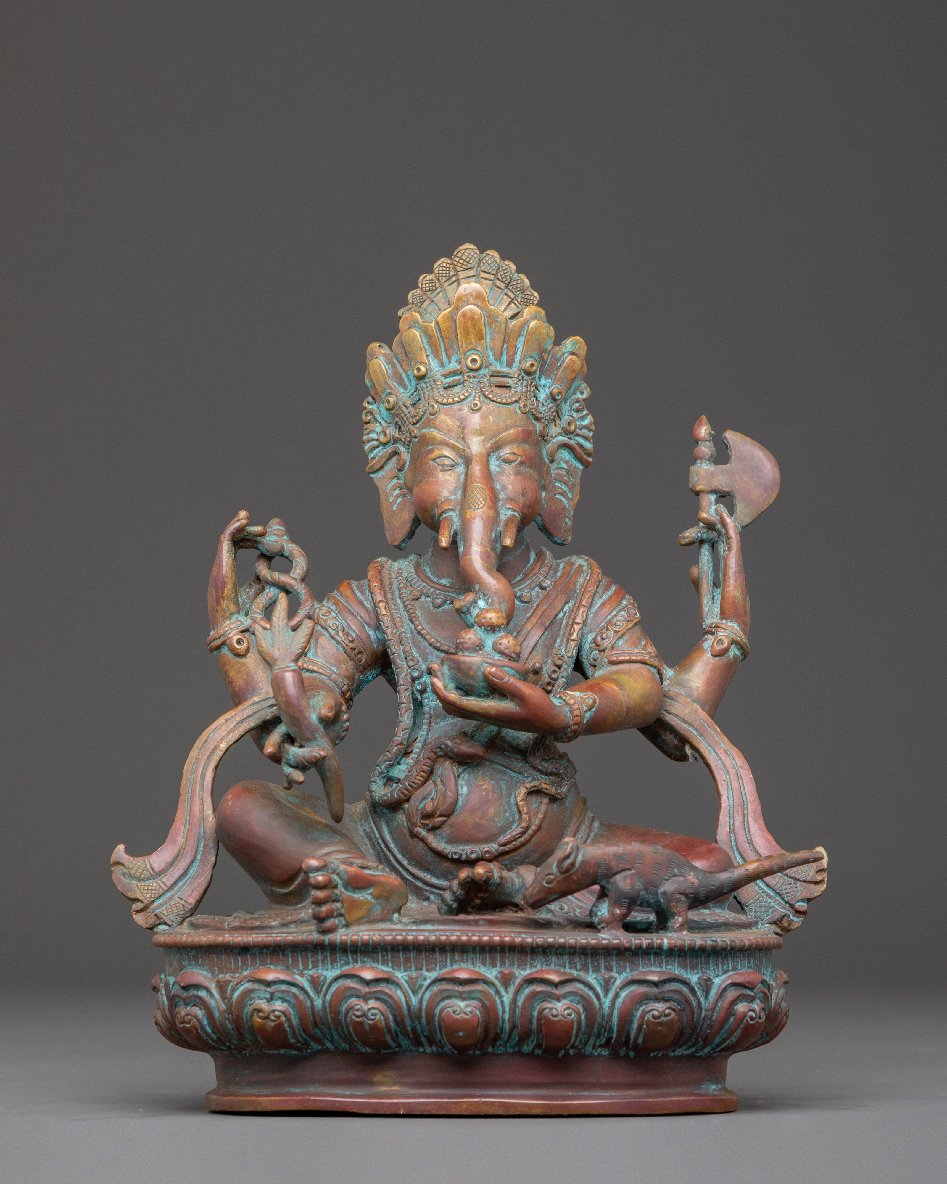 Handmade Statue of Lord Ganesha | Elephant Headed Deity