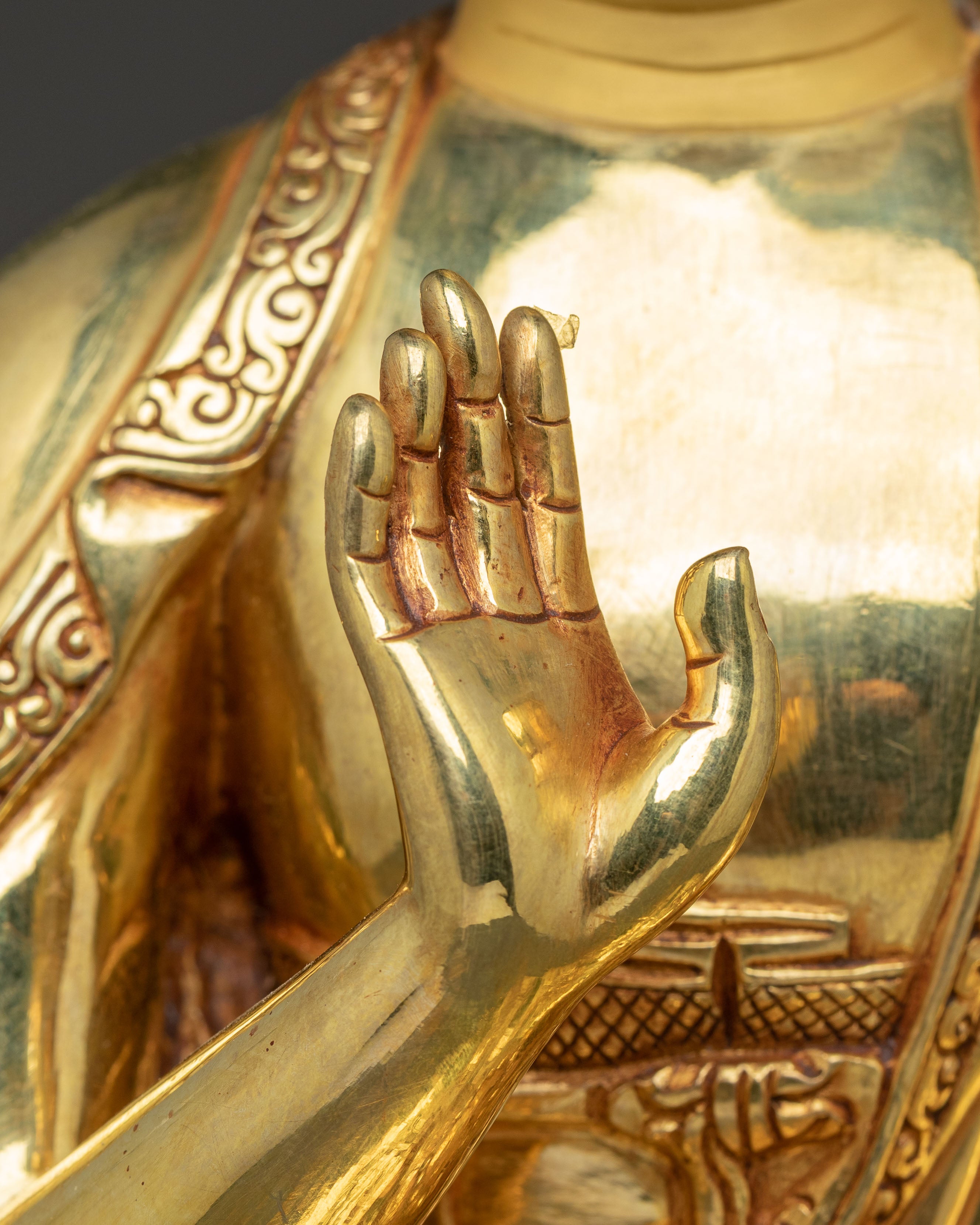 Five Dhyani Buddhas Sculpture Set | Symbolism of Enlightenment