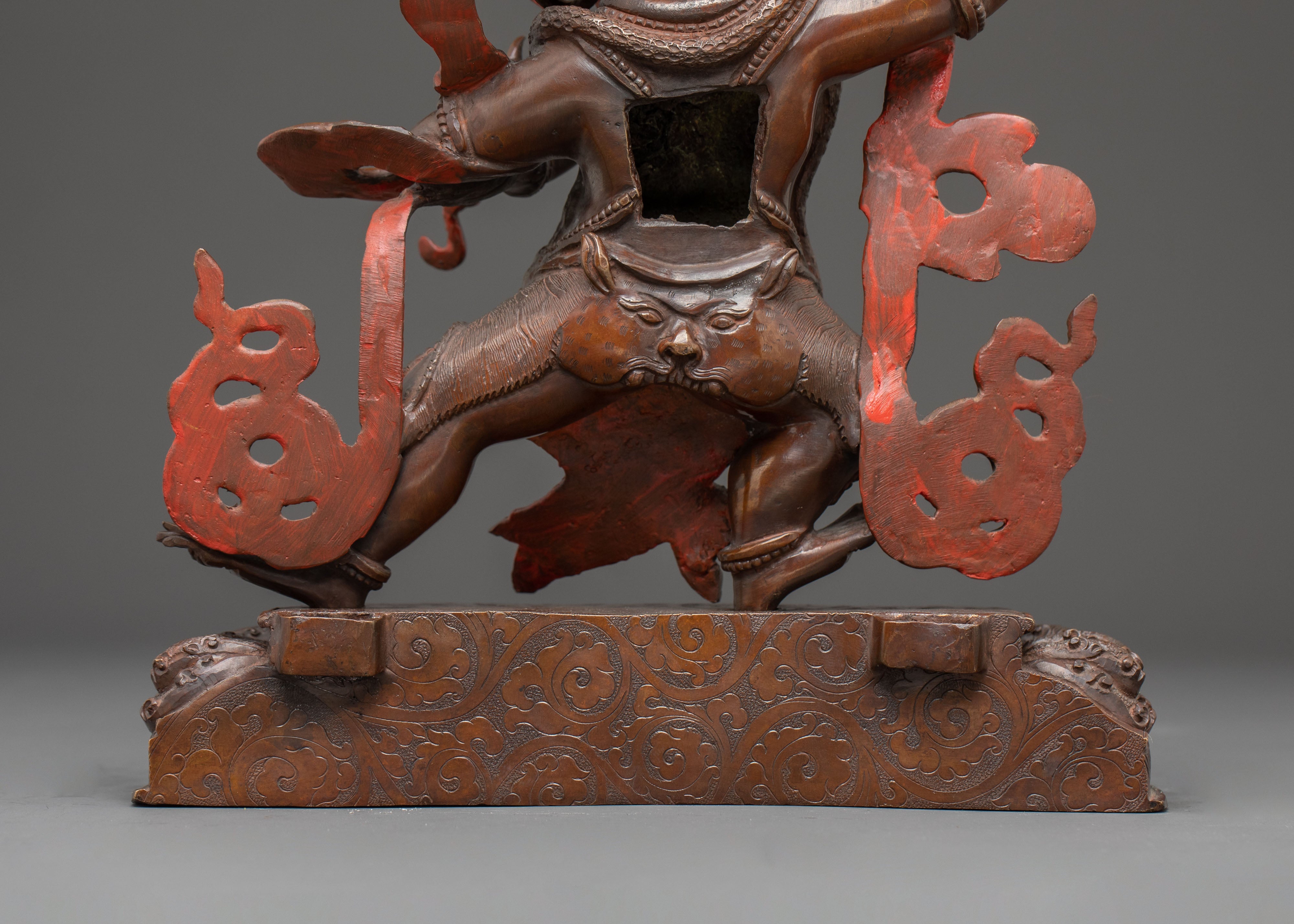 Handcrafted Vajrapani Art: Wrathful Protector of Dharma