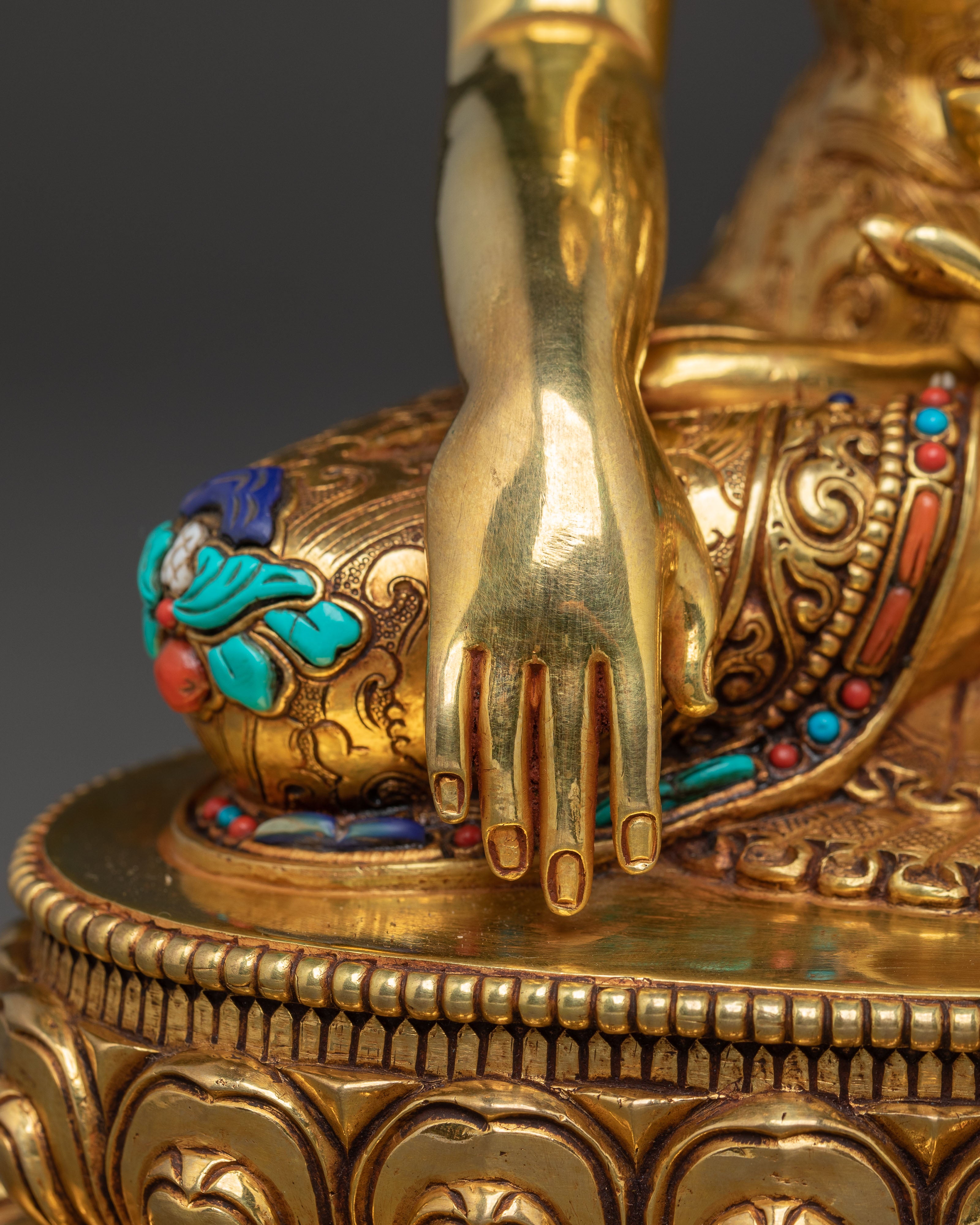 Handmade Three Great Buddha Statues Set | Shakyamuni, Amitabha, Medicine Buddha