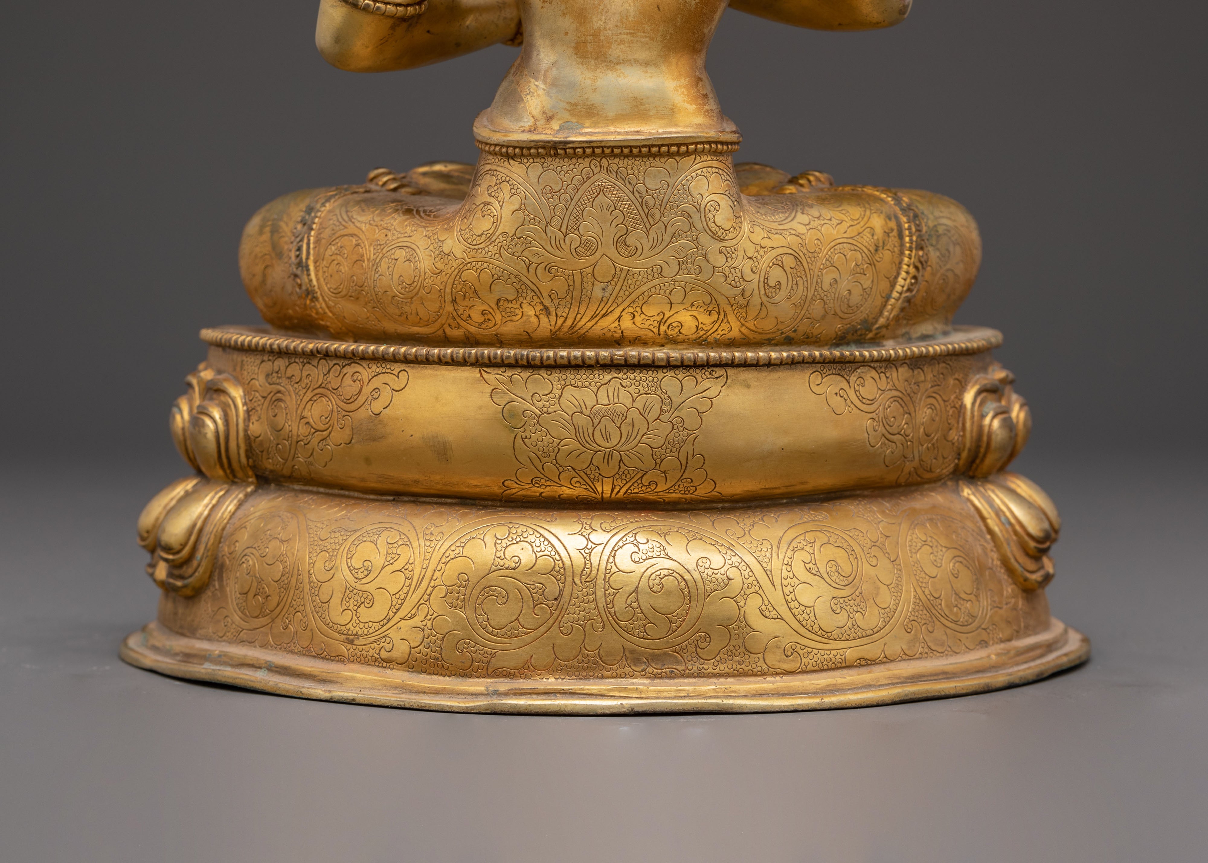 Vairocana Sculpture: The Cosmic Buddha | Ideal for Altars