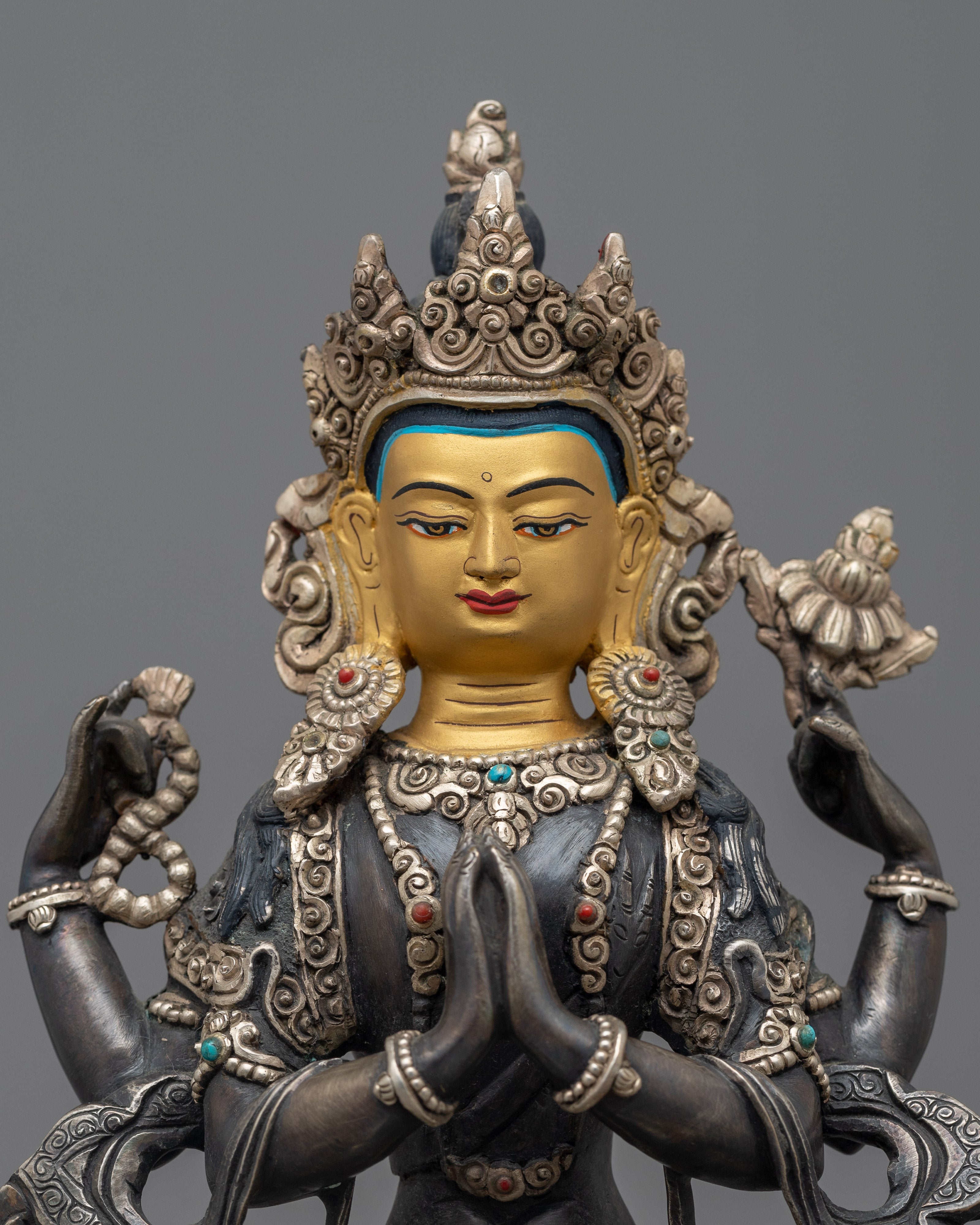 chenrezig-oxidized-figurine