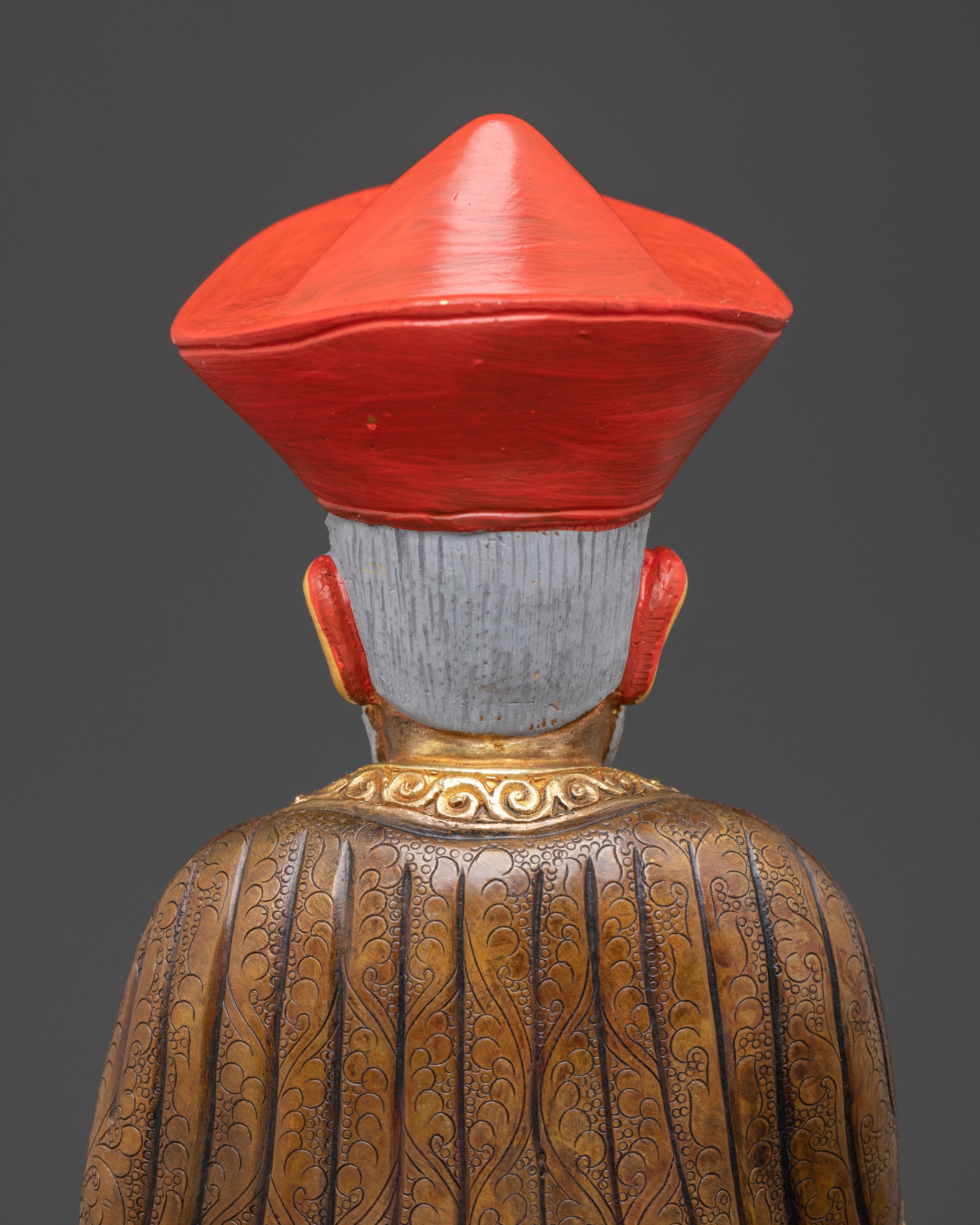 Golden Zhabdrung Rinpoche Statue | The Great Unifier