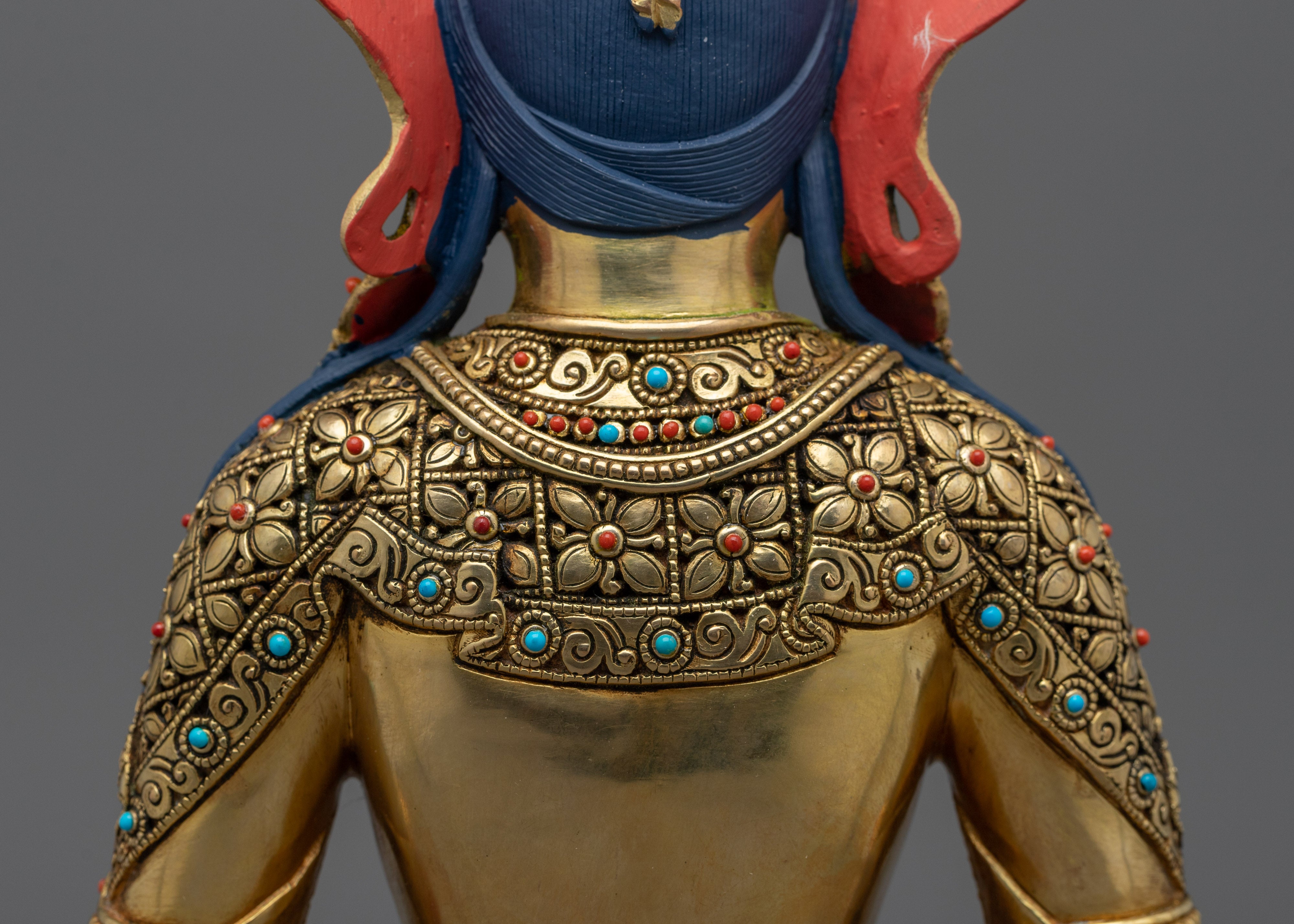 Longevity Bodhisattva Amitayus Statue | Radiant Symbol of Eternal Life