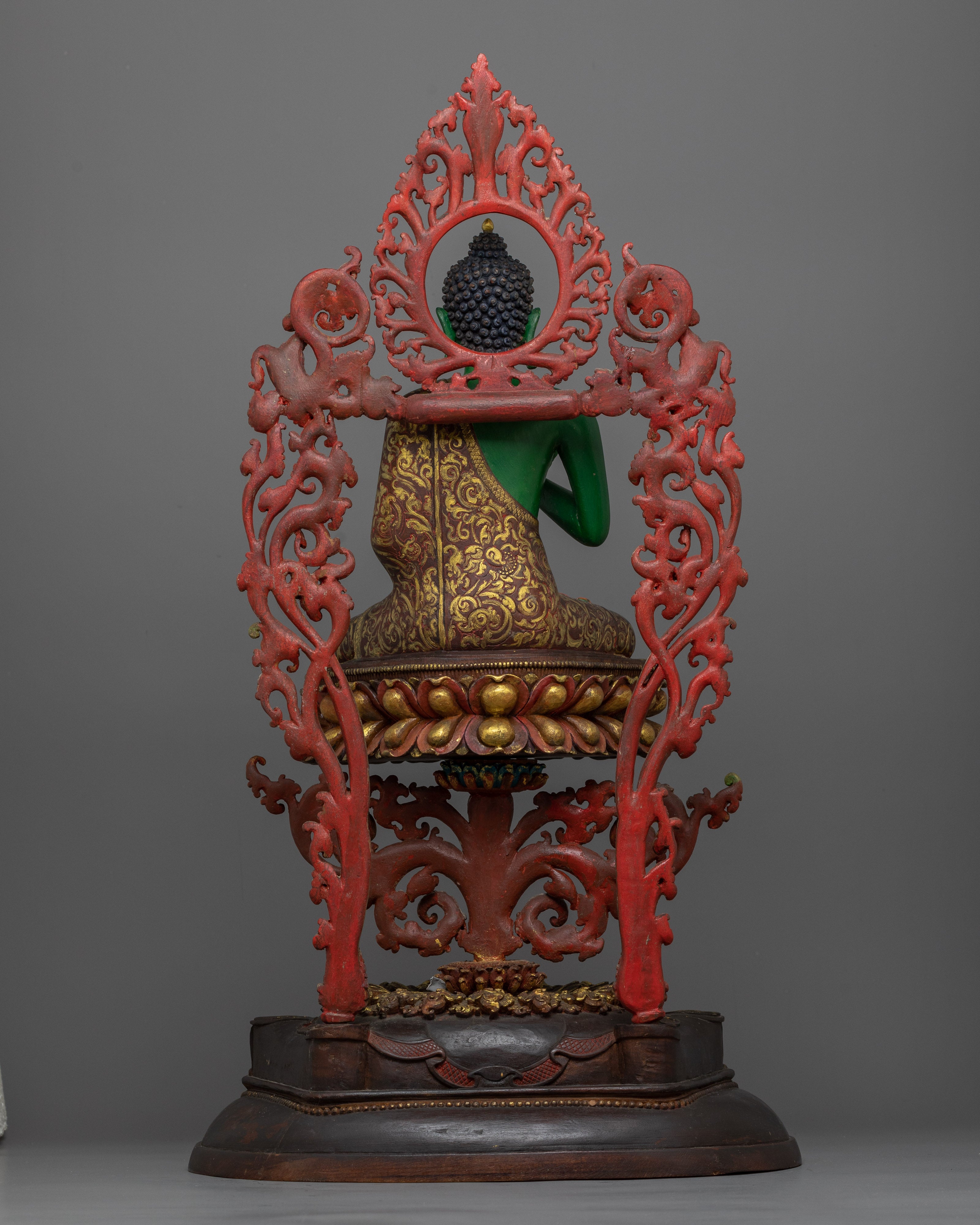 Amoghasiddhi Buddha Statue | Exemplifying Fearlessness and Accomplishment