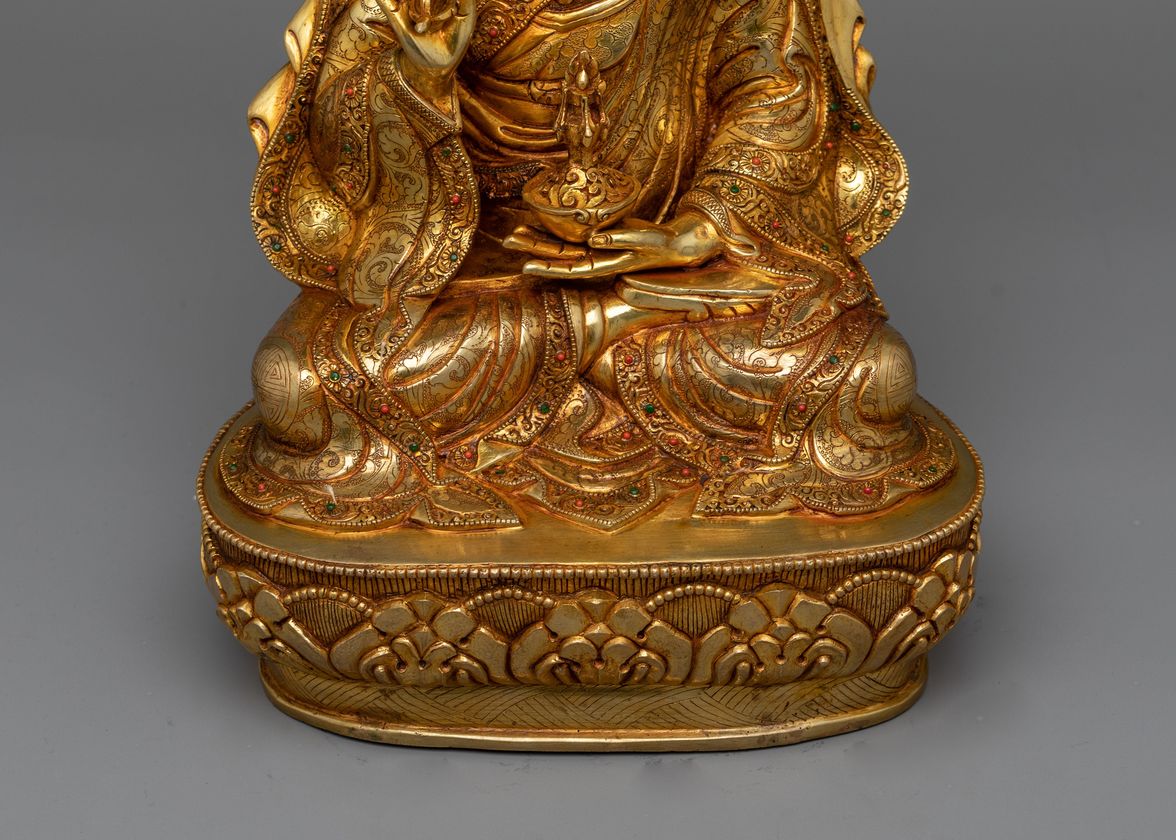 Tantric Deva Guru Rinpoche Statue | Enlightened Master of Tantric Wisdom