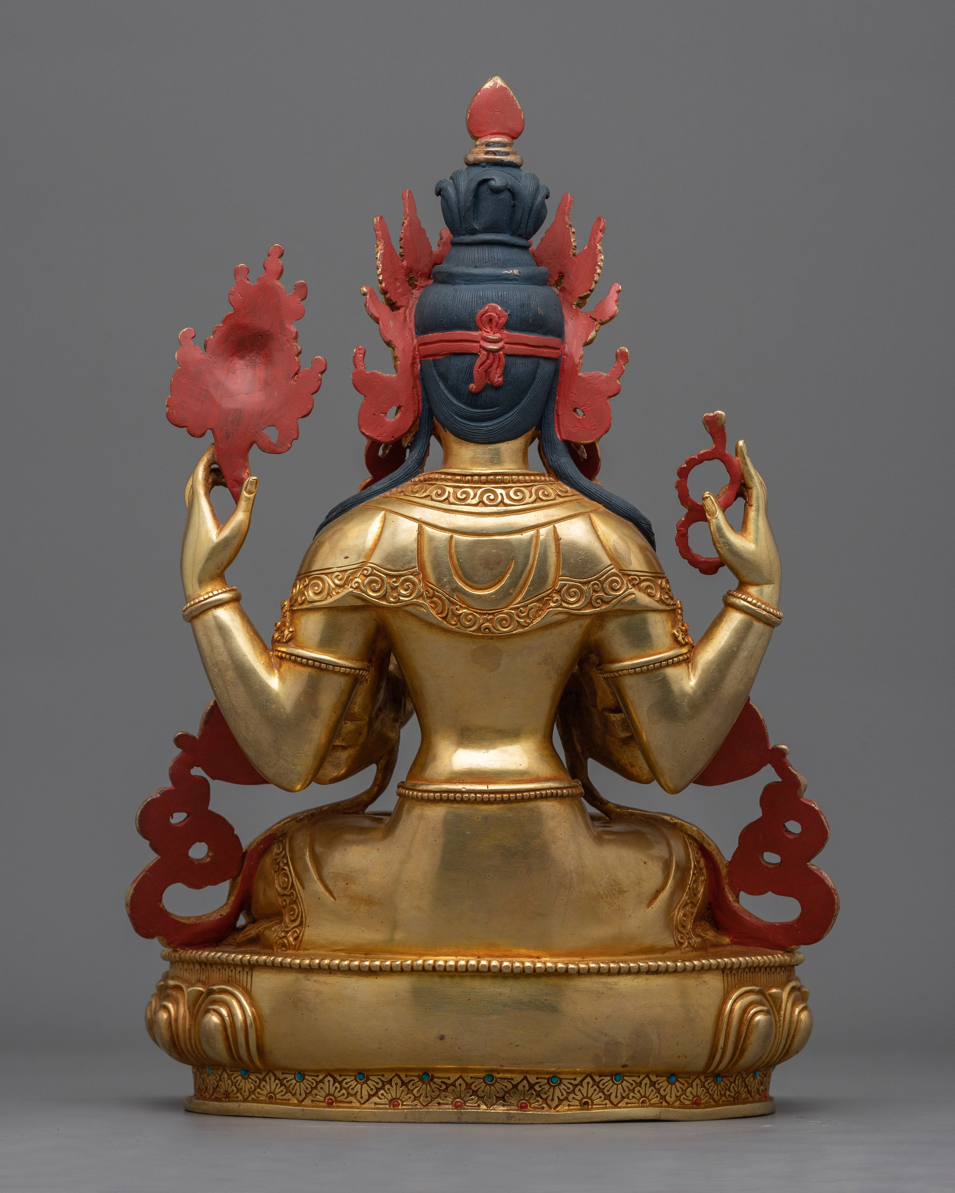 Kind Deity Chenrezig Statue | Embodiment of Compassion