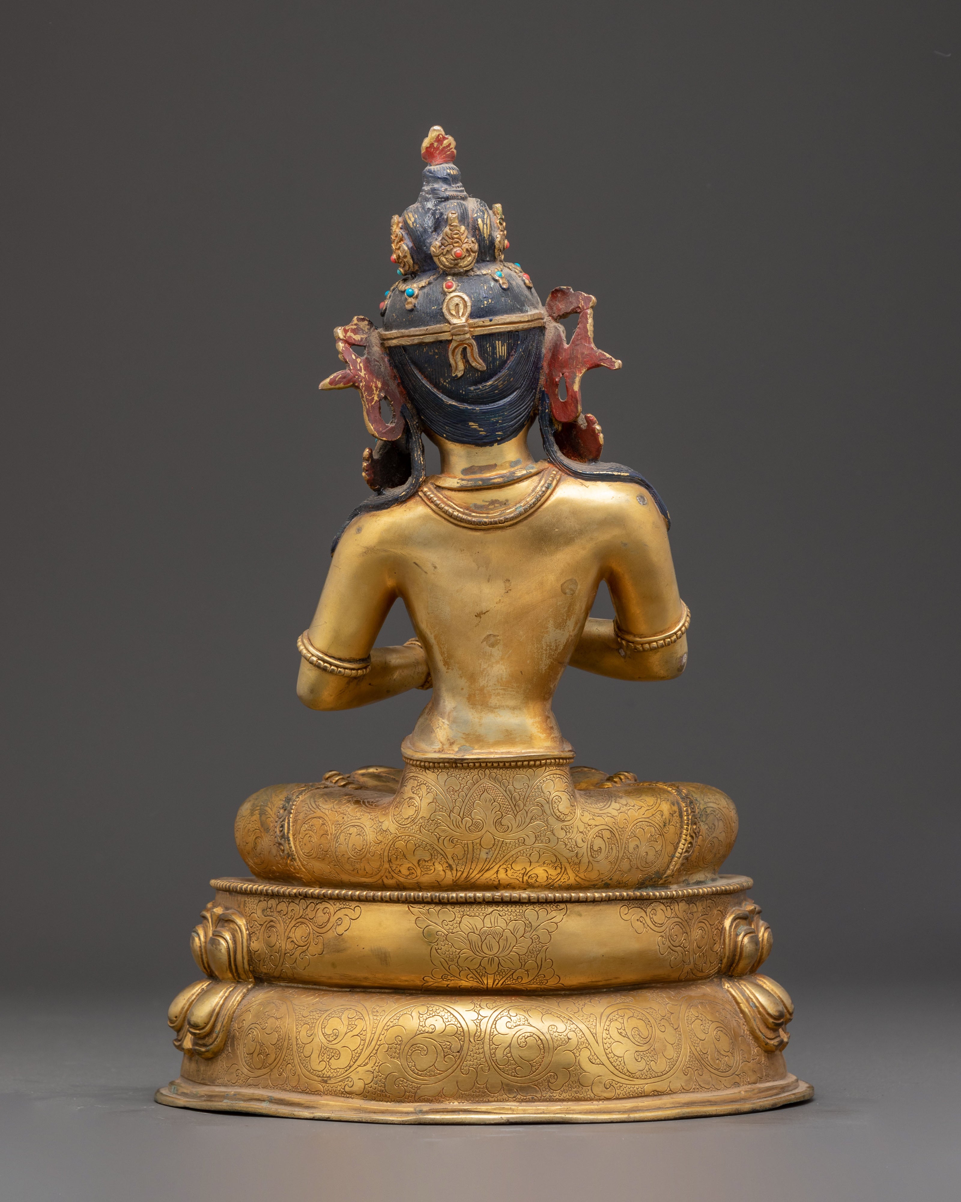 Vairocana Sculpture: The Cosmic Buddha | Ideal for Altars