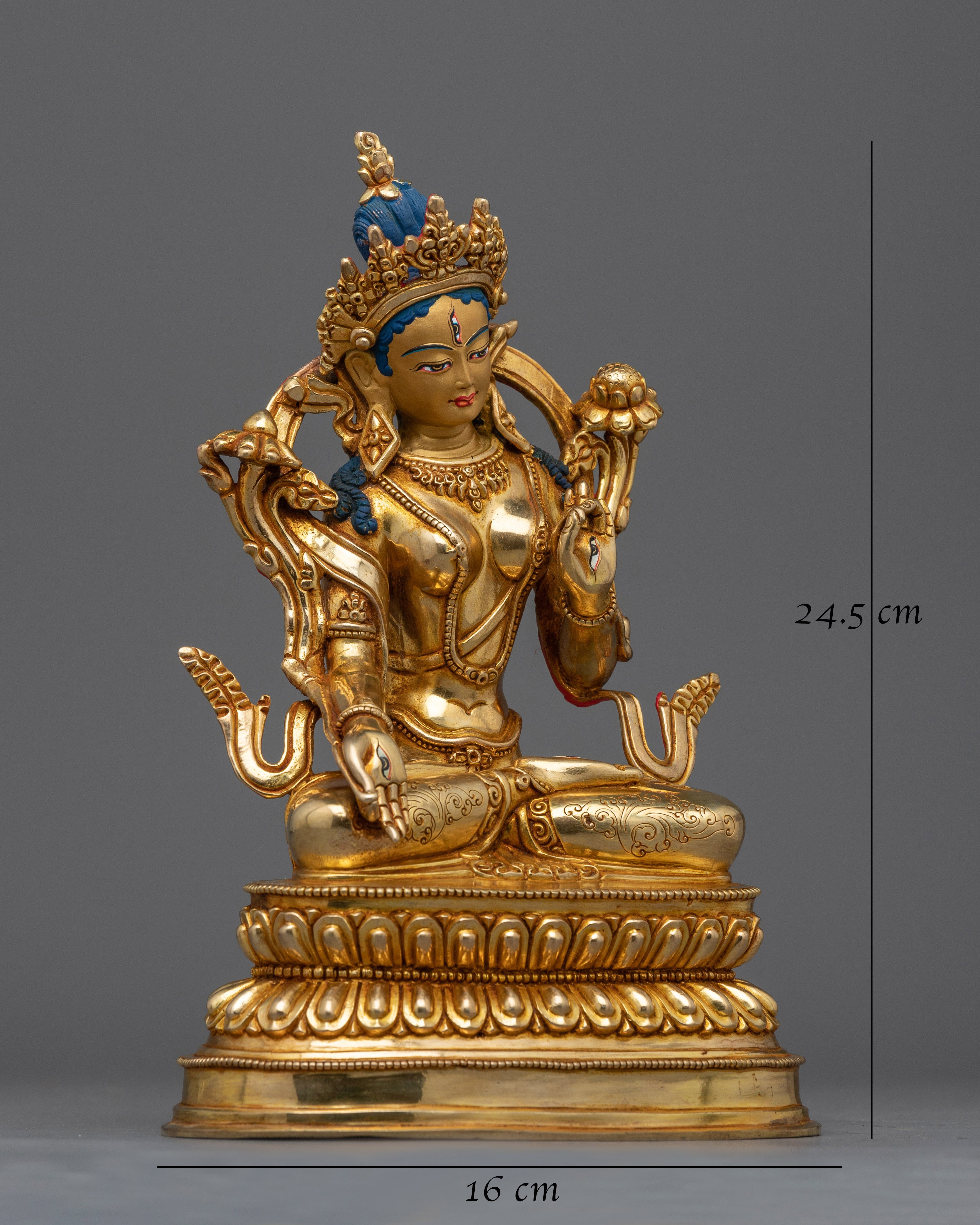 Diva White Tara Statue | Embodying Serenity and Compassion