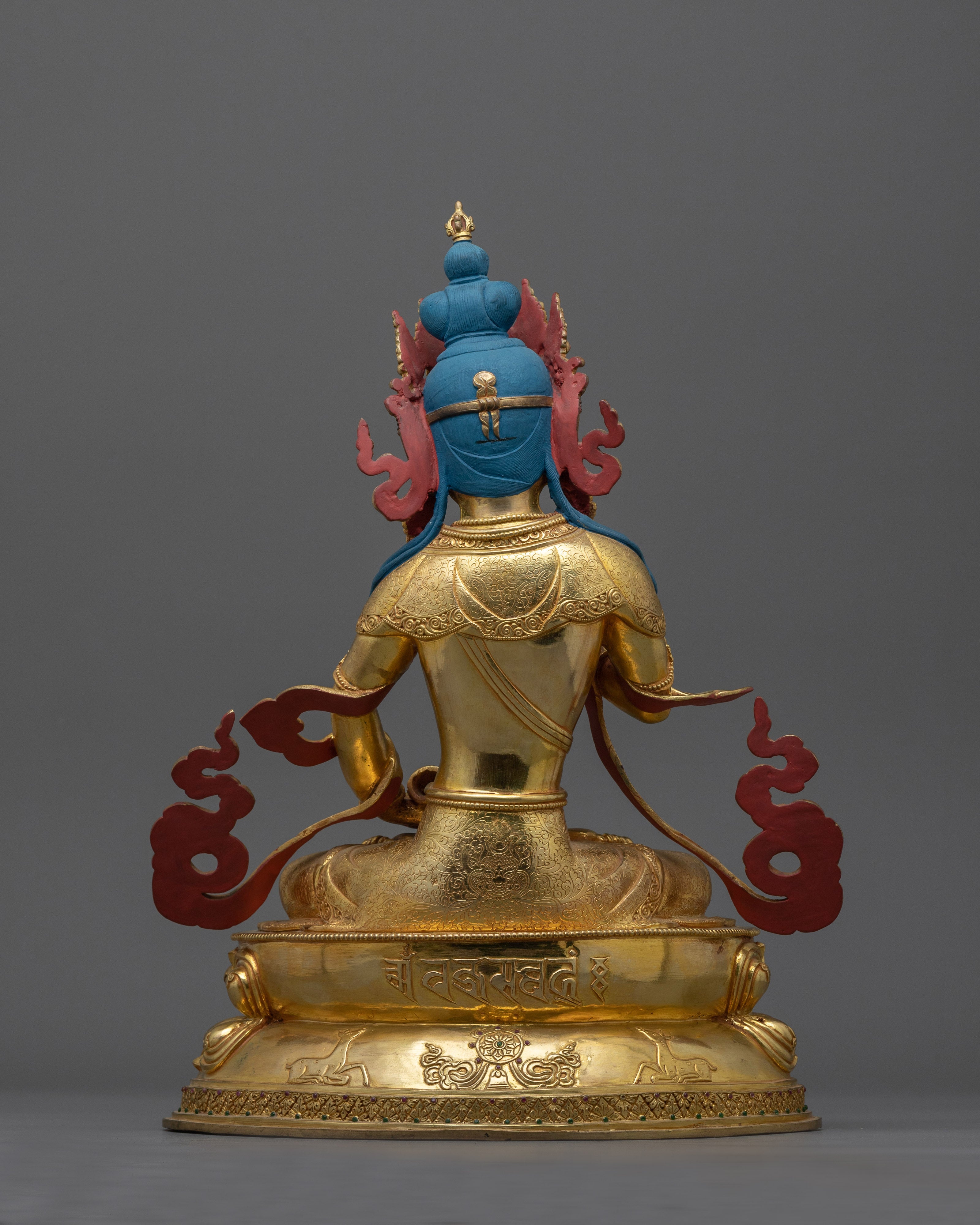 Purification Buddha Vajrasattva Statue | 24K Gold Gilded Icon of Clarity