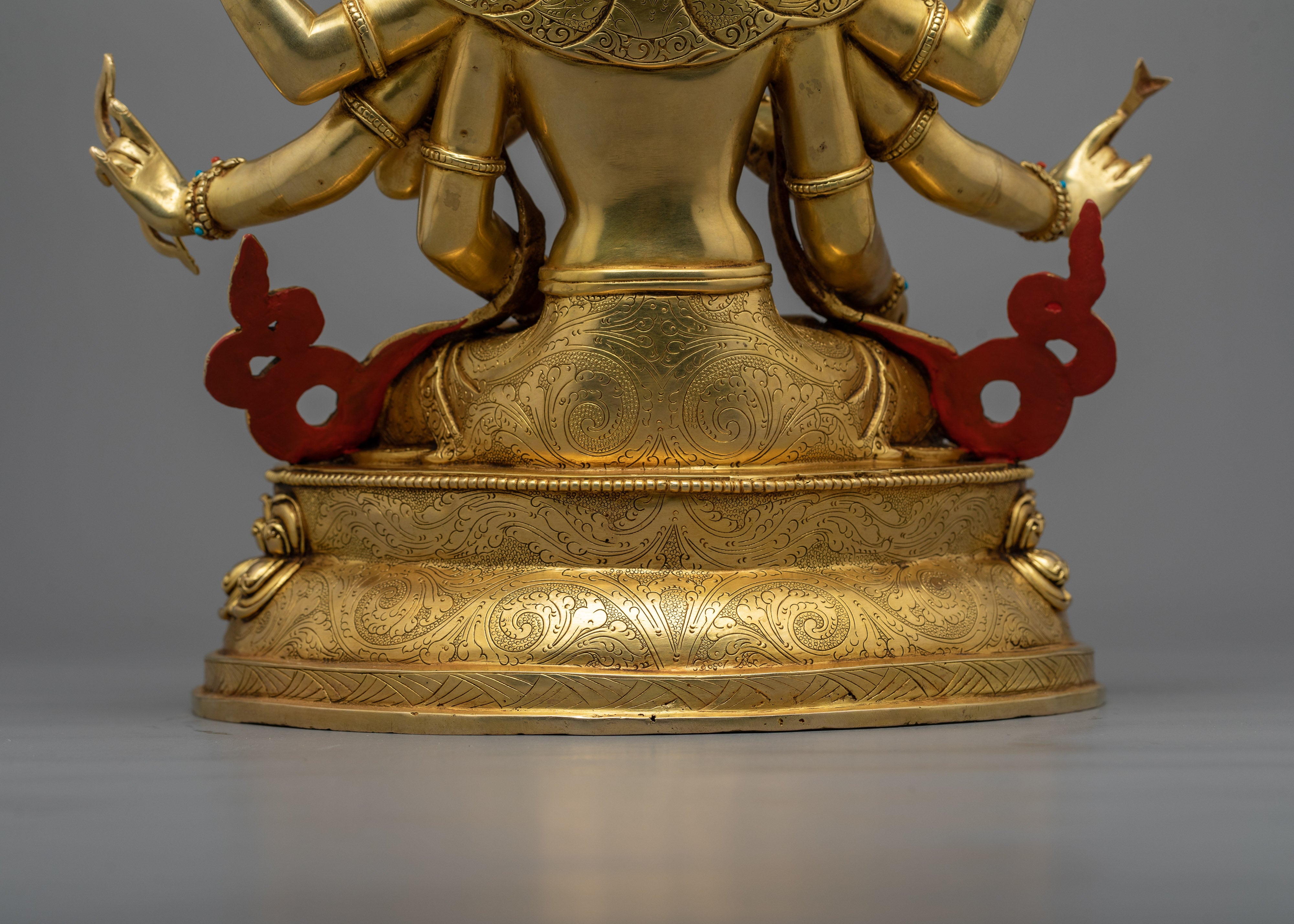 Namgyalma Longevity Deity Statue | 24K Gold Gilded Beacon of Eternal Life
