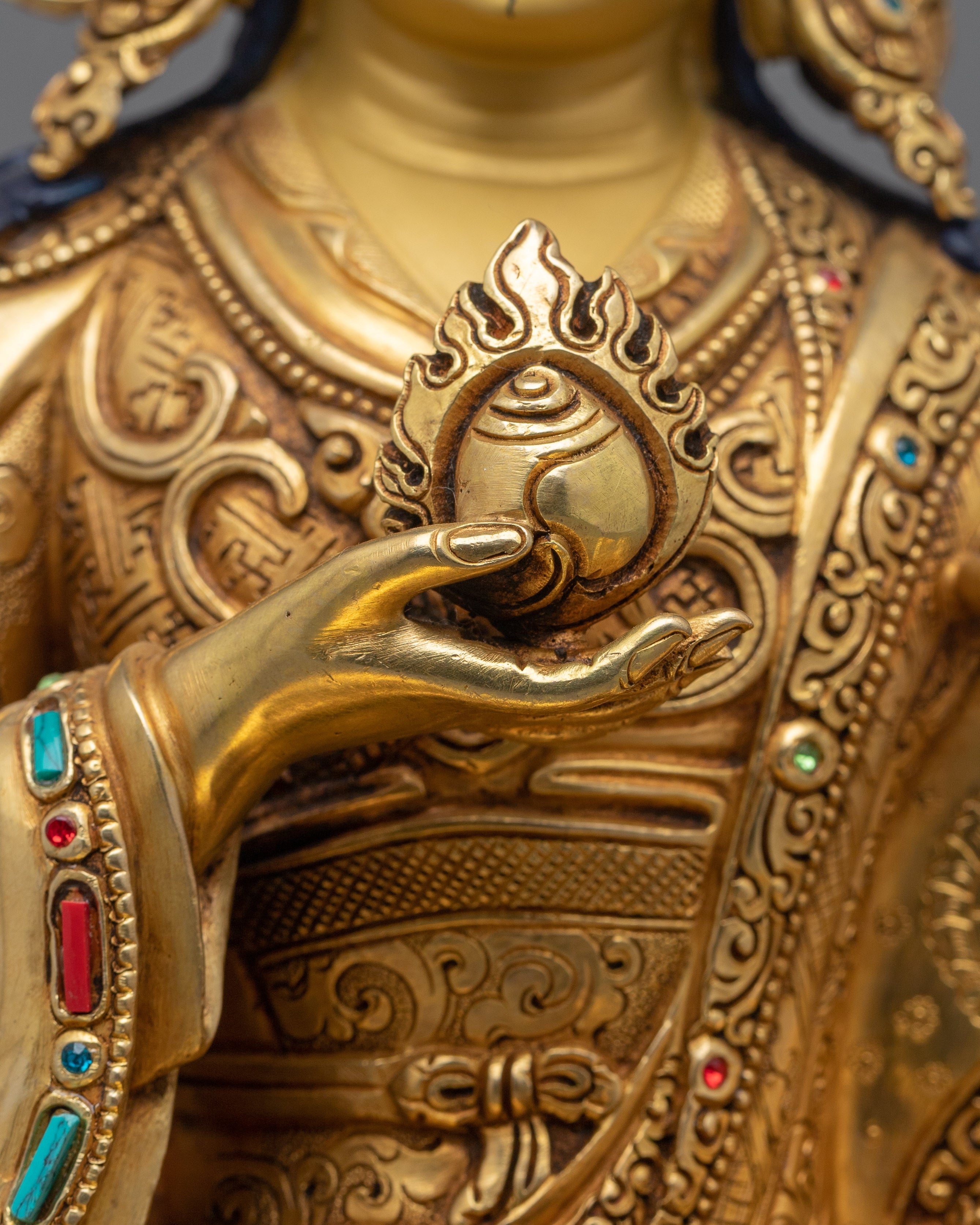 Tantric Guru Norla Statue | Embodiment of Prosperity and Abundance