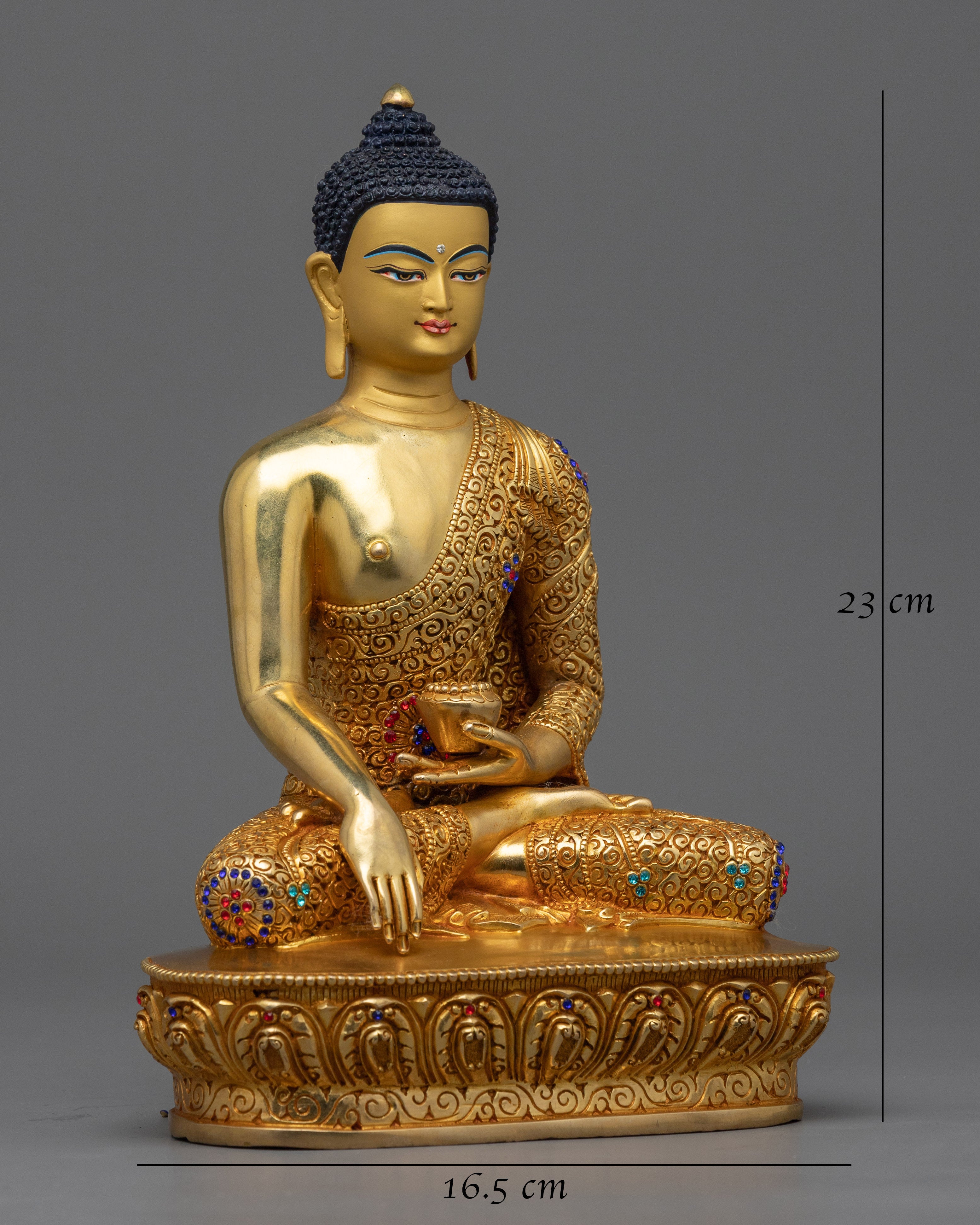 Serene Shakyamuni Buddhah Statue | Radiating Peace and Enlightenment