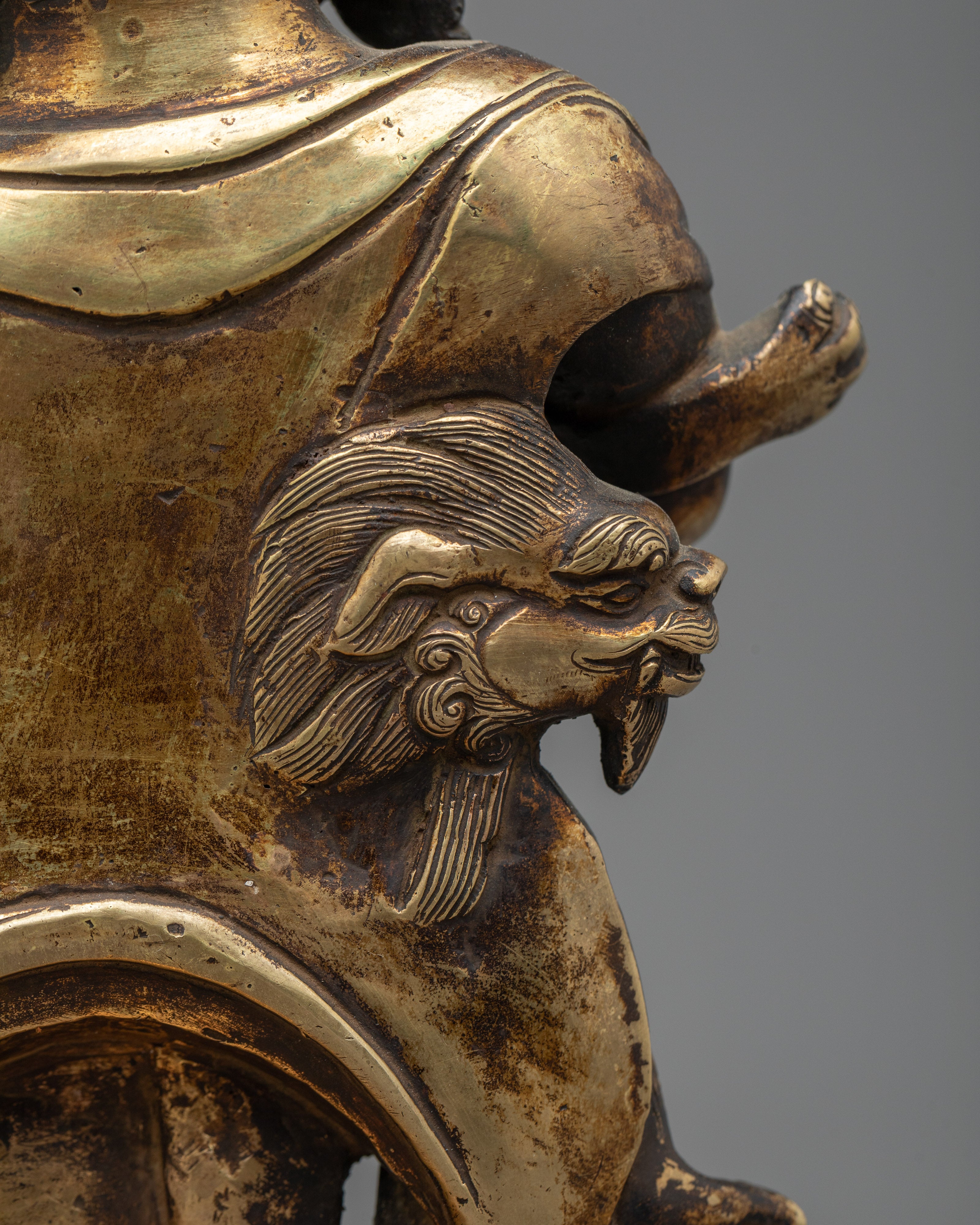 Mahakala Panjaranatha Antique Figurine | Guardian of Timeless Wisdom