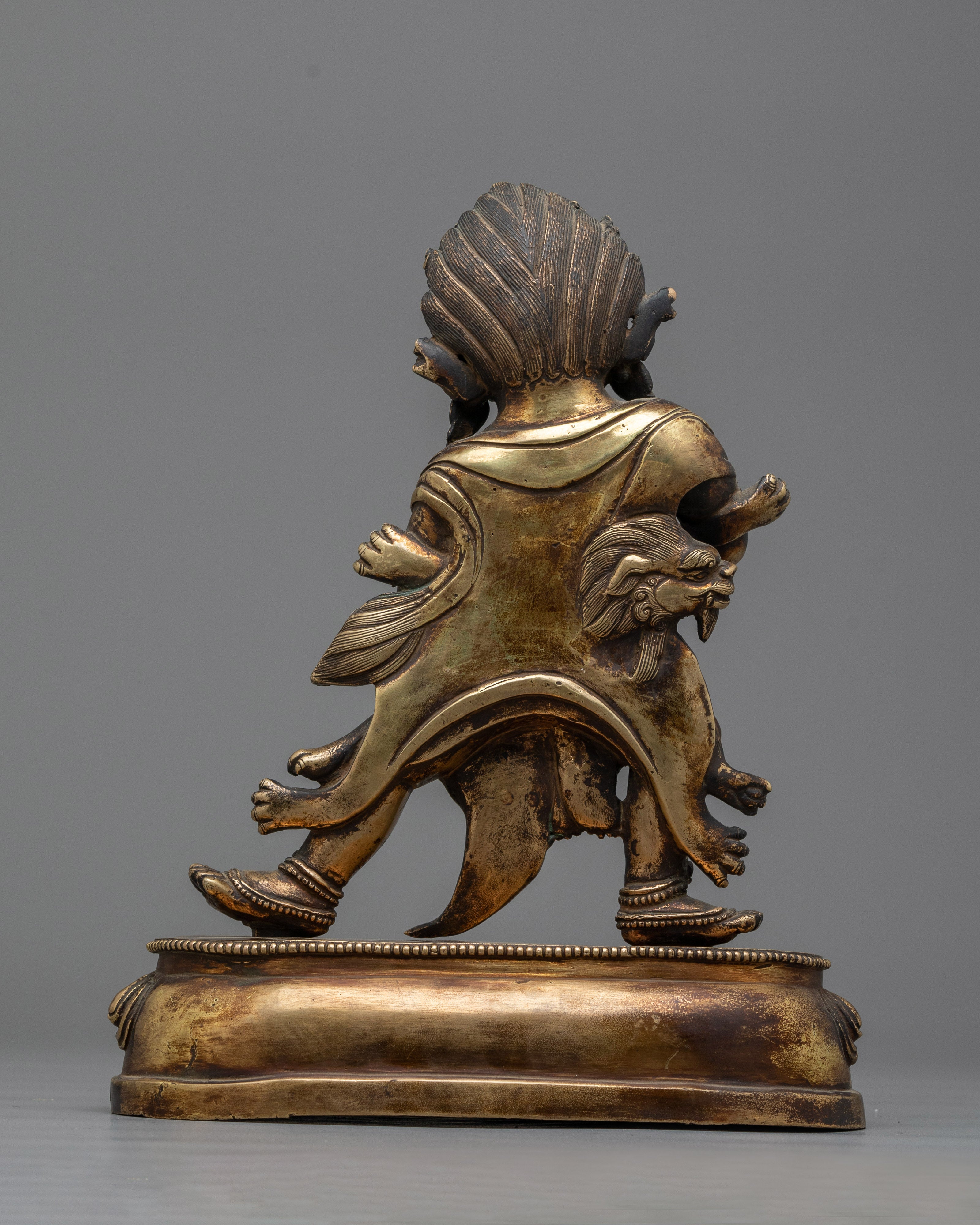 Mahakala Panjaranatha Antique Figurine | Guardian of Timeless Wisdom