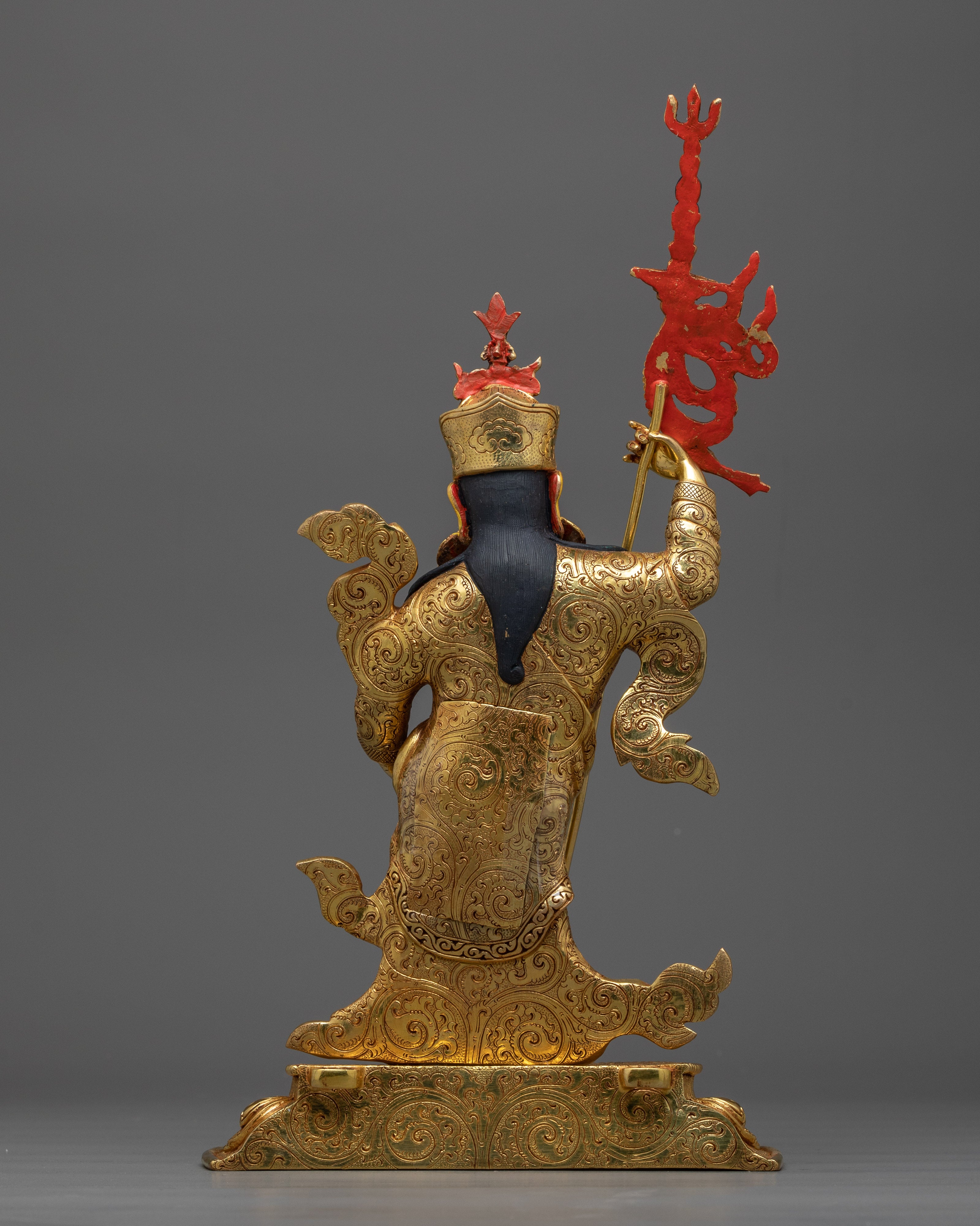 Guru Rinpoche Standing Figurine | Experience Spiritual Majesty and Tranquility