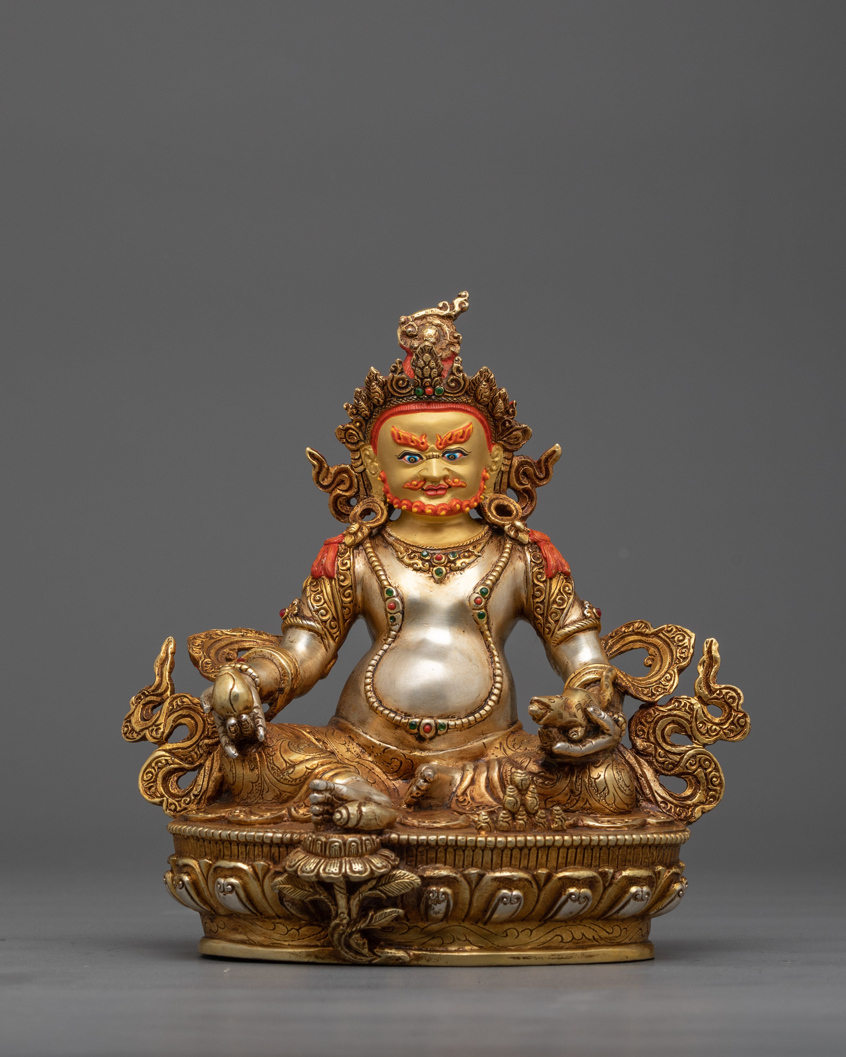 Jewels Dzambhala Statue | Unveil Prosperity and Abundance