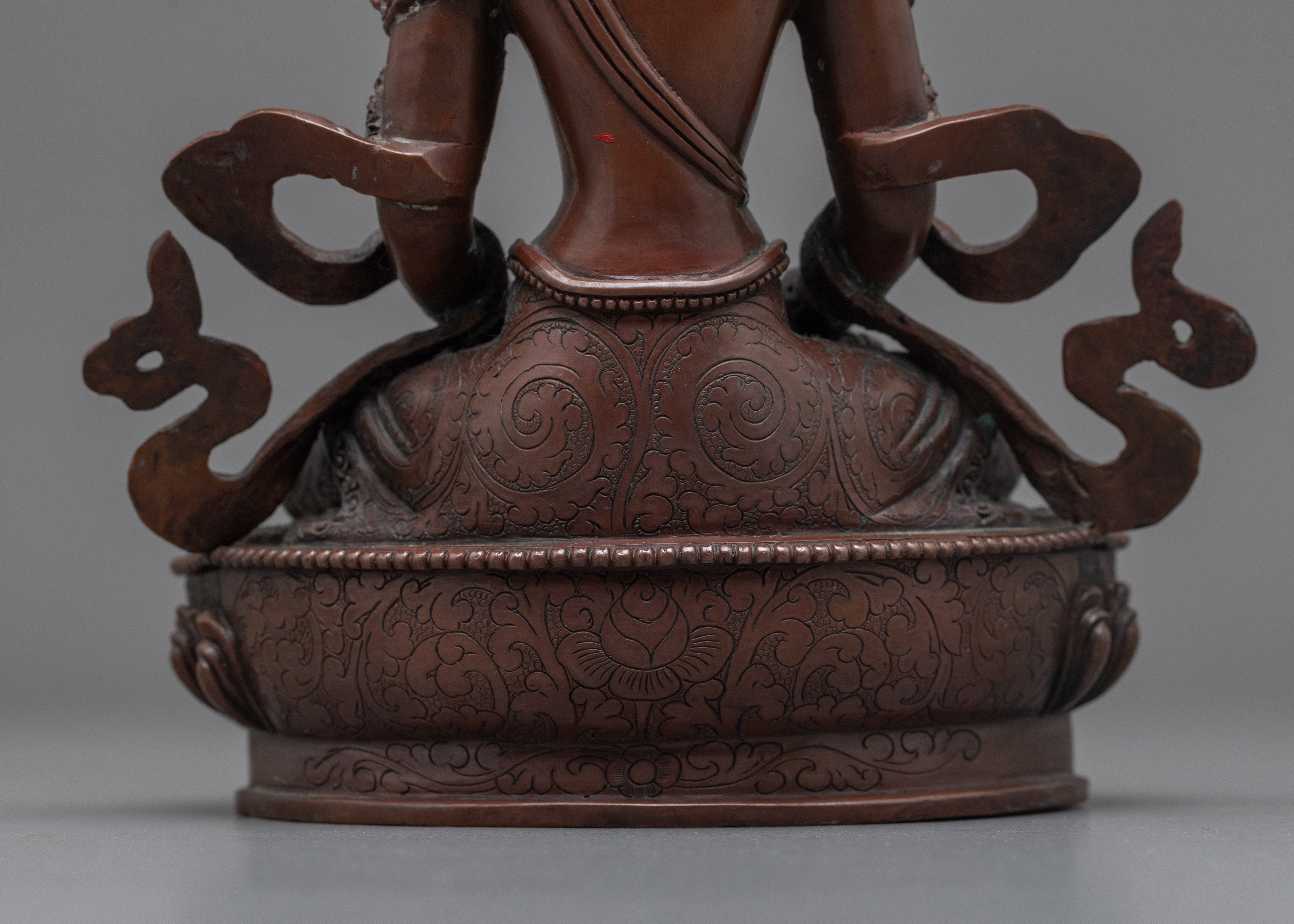 Amitayus Oxidized Figurine | Embrace Eternal Health and Longevity