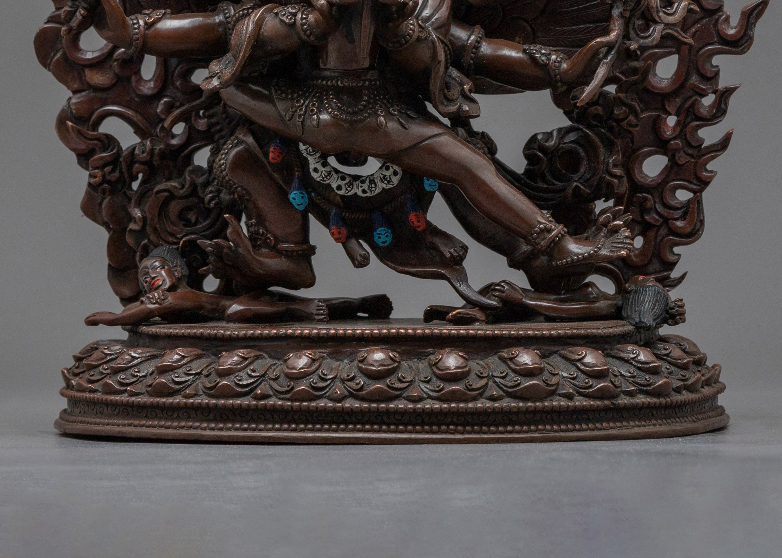 Vajrakilaya Oxidized Figurine | Embrace the Fierce Energy