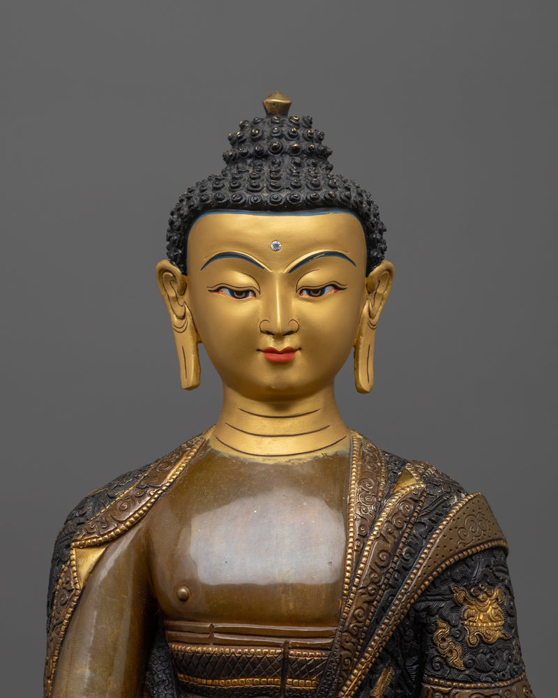 oxidized-shakyamuni-buddha-figurine