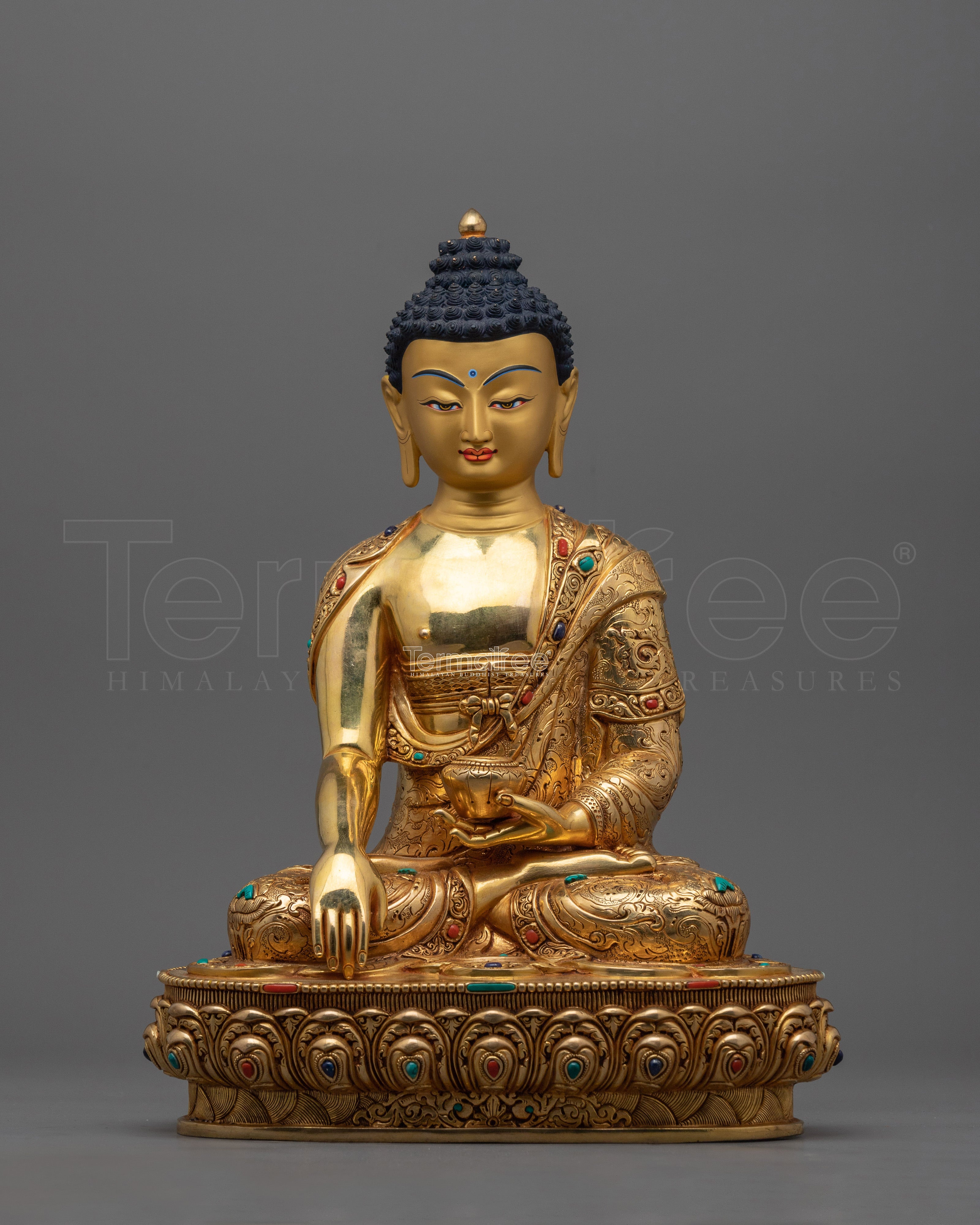 Jowo Shakyamuni Buddha Figurine | Embrace the Serenity of Spiritual Enlightenment and Compassion