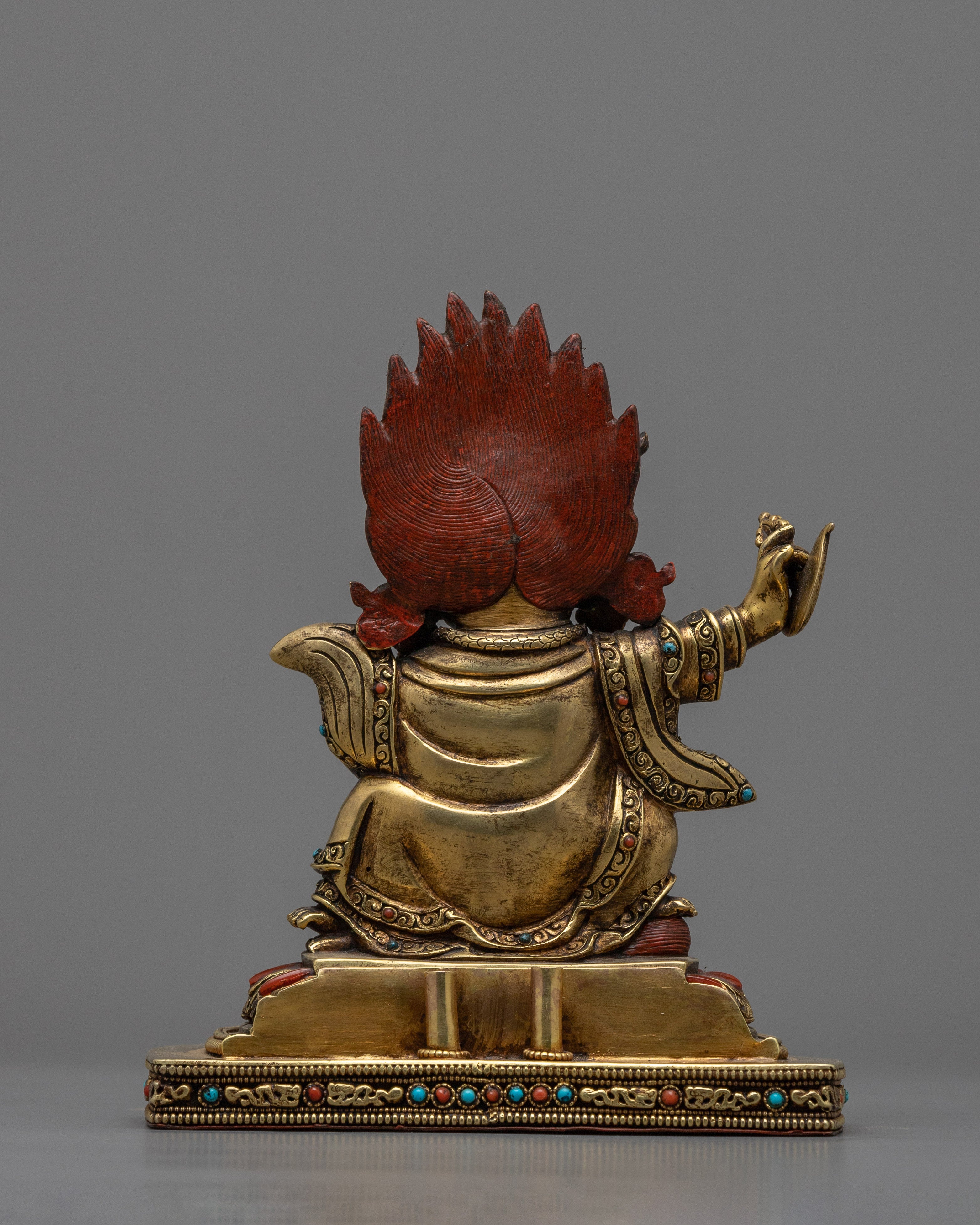 Mahakala Bernagchen Antique Figurine | Radiate the Power of Protection